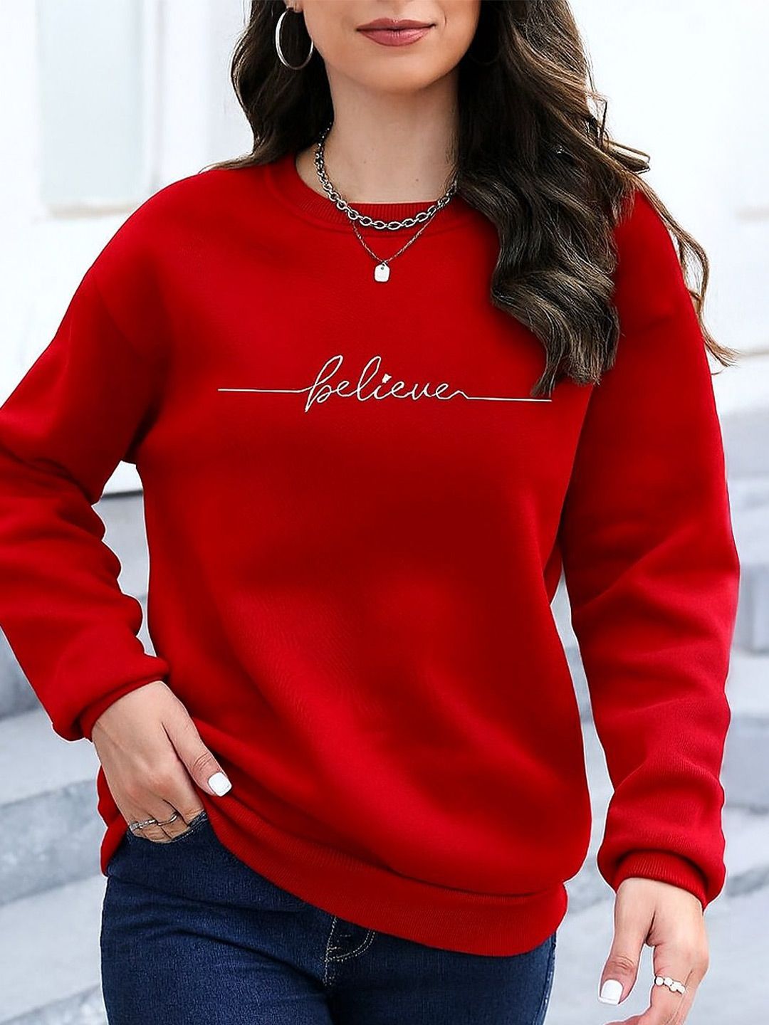 KASHIAN Women Printed Full Sleeve Sweatshirt-picture-19