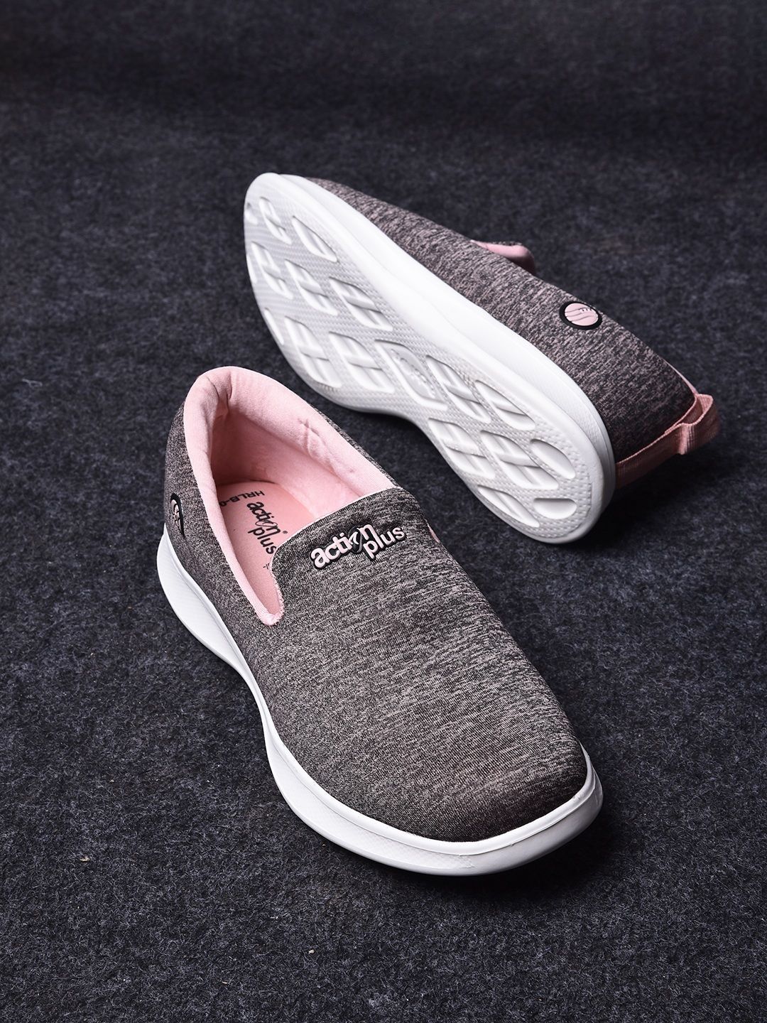 Action Plus Women Colourblocked Slip-On Sneakers Shoes-picture-29