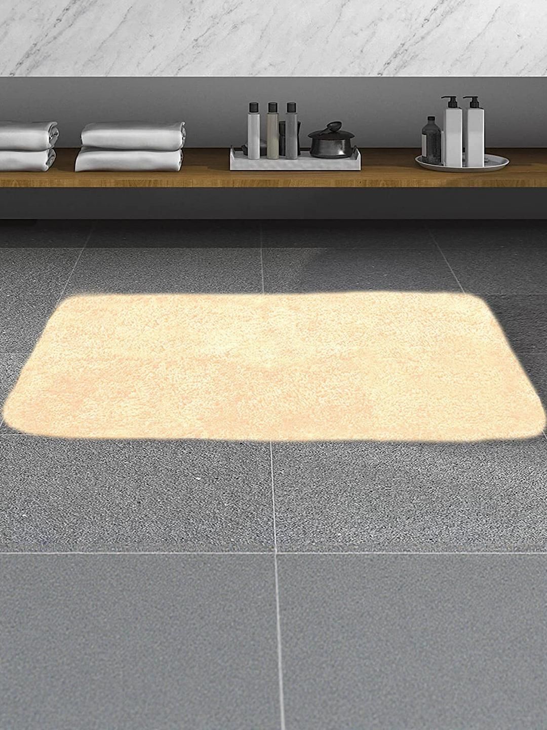 CROWN MATTINGS Beige 1400 GSM Microfibre Bath Rugs-picture-17