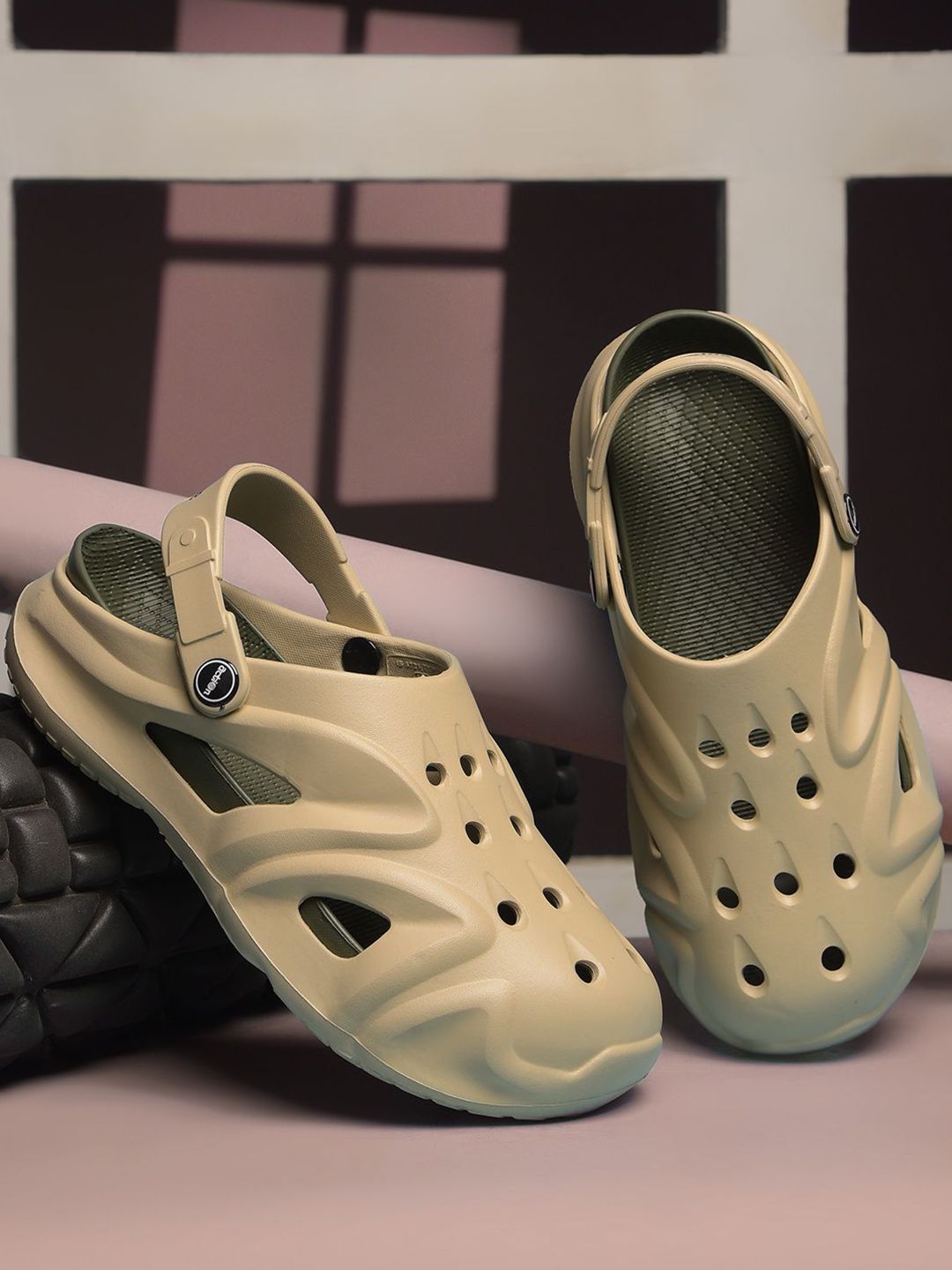 Action Plus Men Self Design Clogs-picture-25