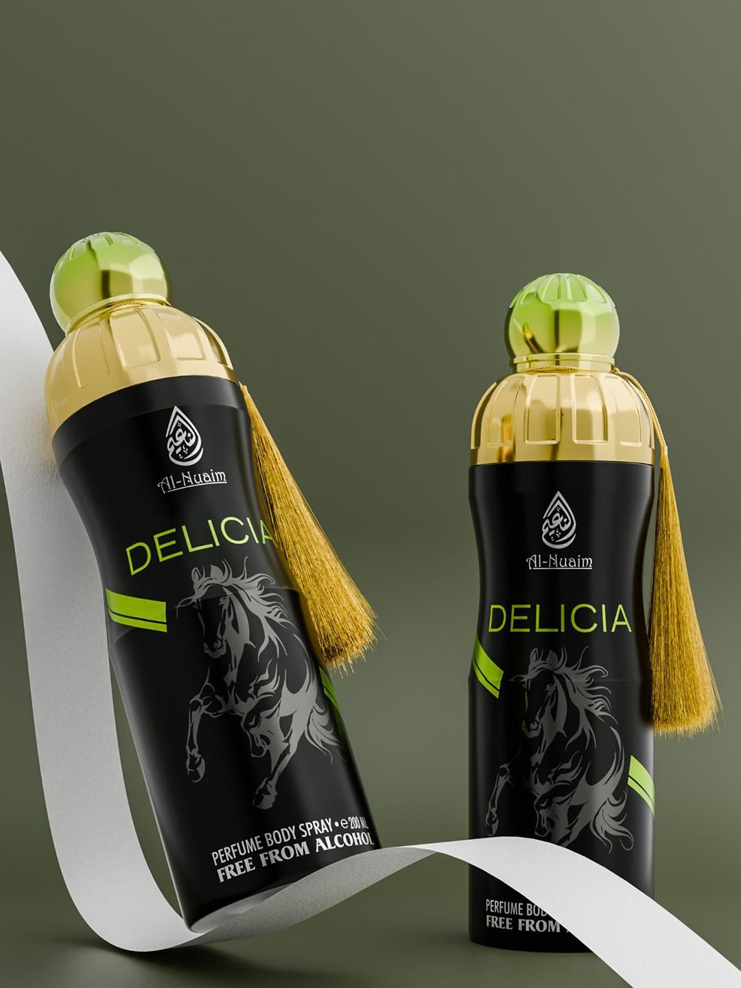 Al-Nuaim Set Of 3 Delicia Long Lasting Perfume Body Spray - 200 ml Each-picture-22