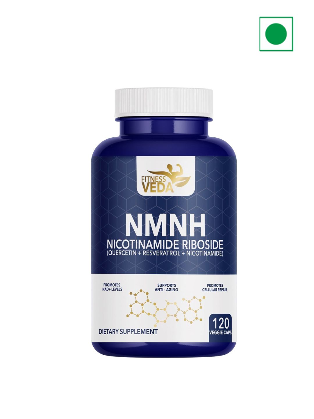 FITNESS VEDA NMNH with Nicotinamide Riboside - 120 Capsules-picture-12