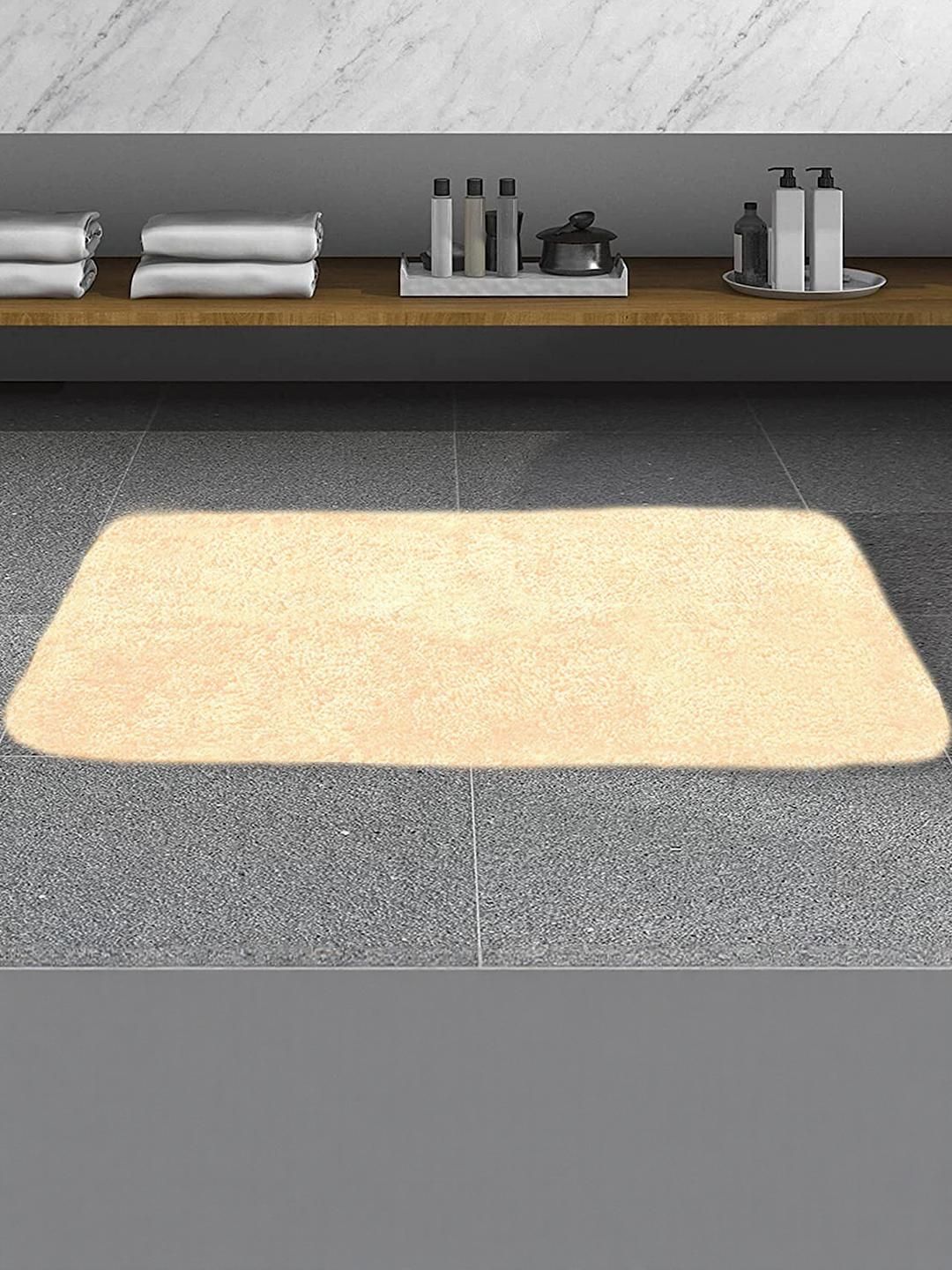 CROWN MATTINGS Beige 1400 GSM Microfibre Bath Rugs-picture-19