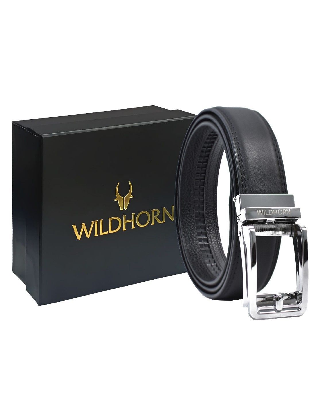 WildHorn Men Autolock Leather Adjustable Formal Belt-picture-32