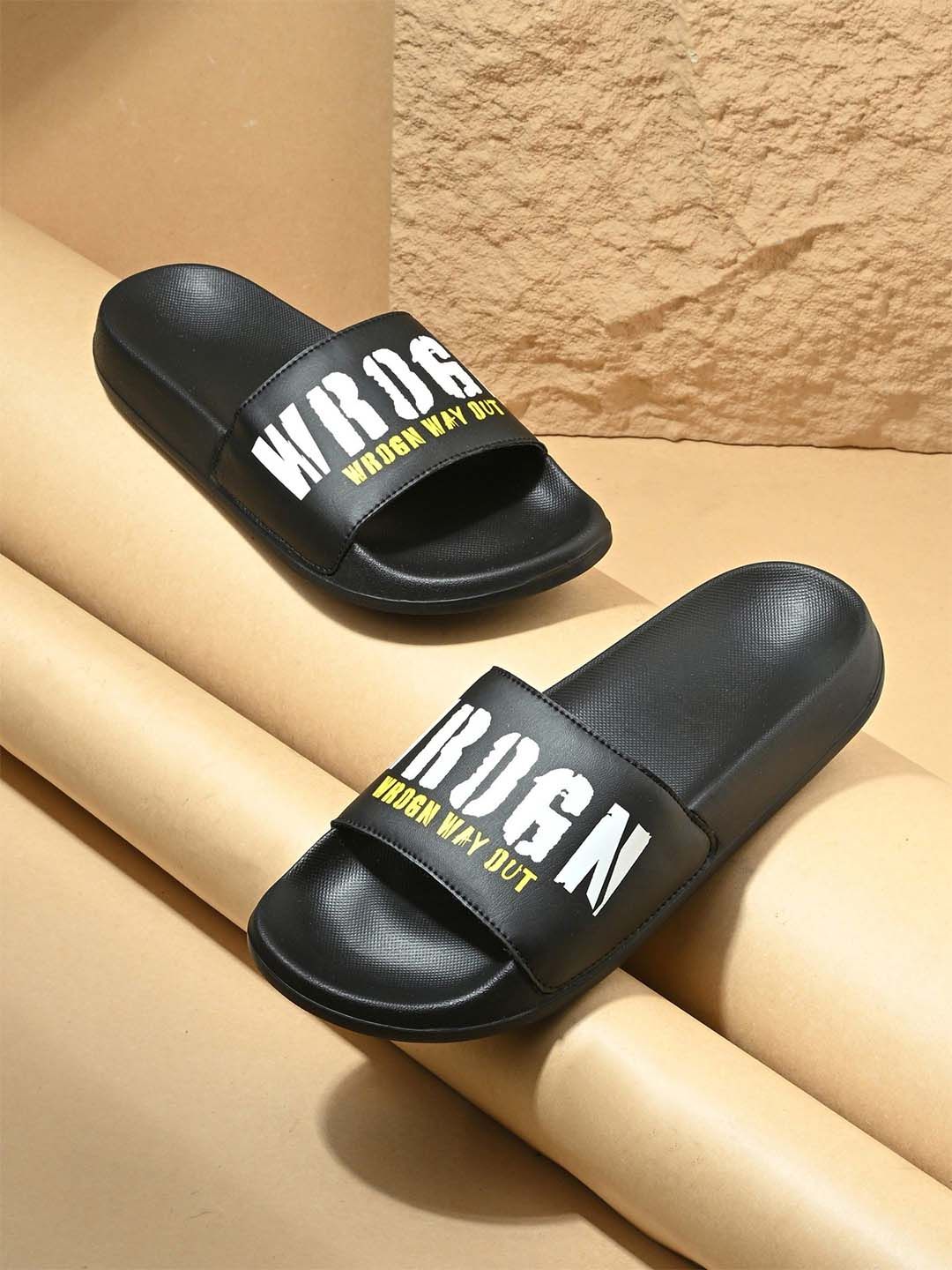WROGN Men Printed Casual Sliders-picture-43