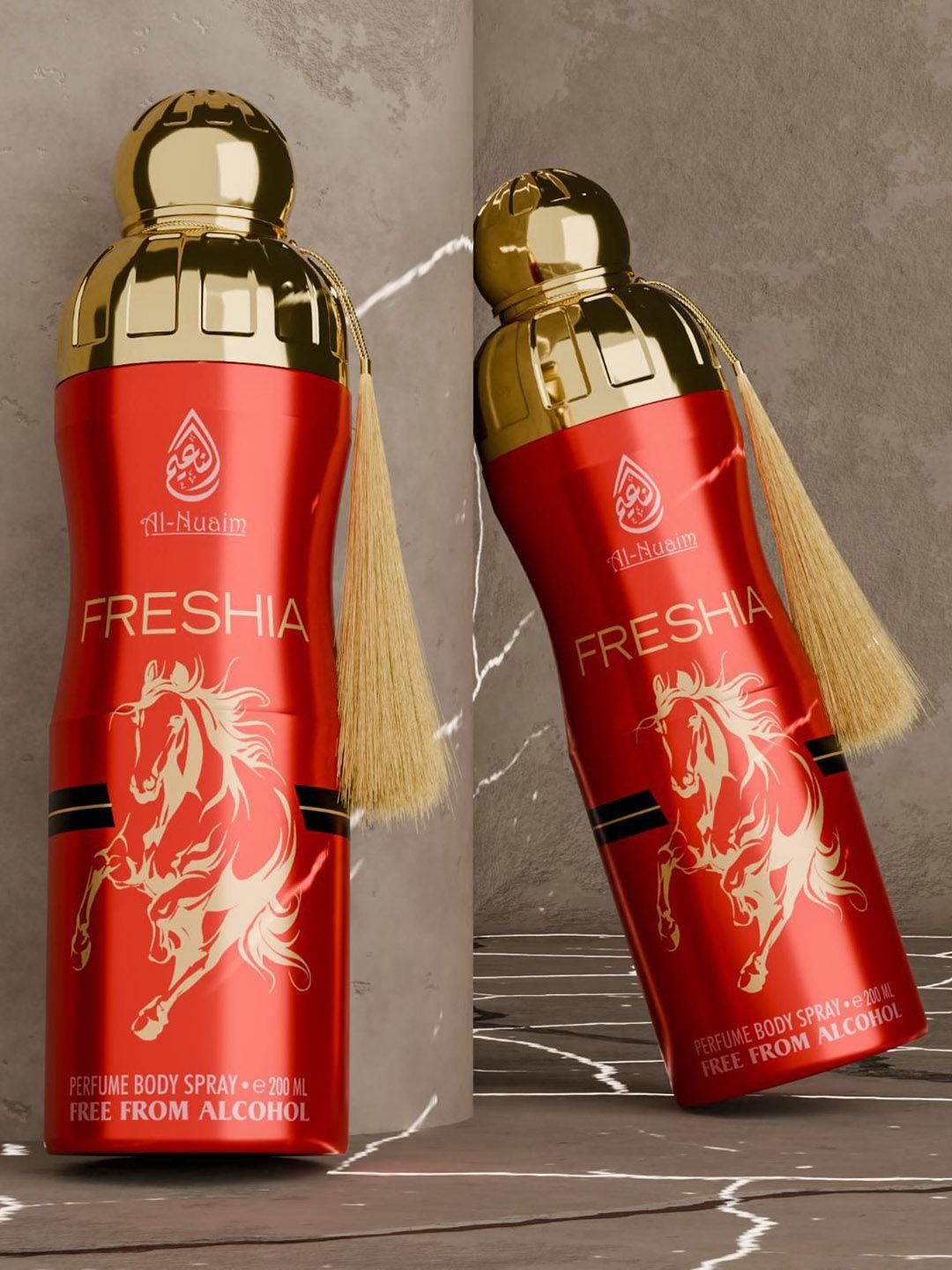 Al-Nuaim Freshia Long Lasting Perfume Body Spray - 200 ml-picture-3
