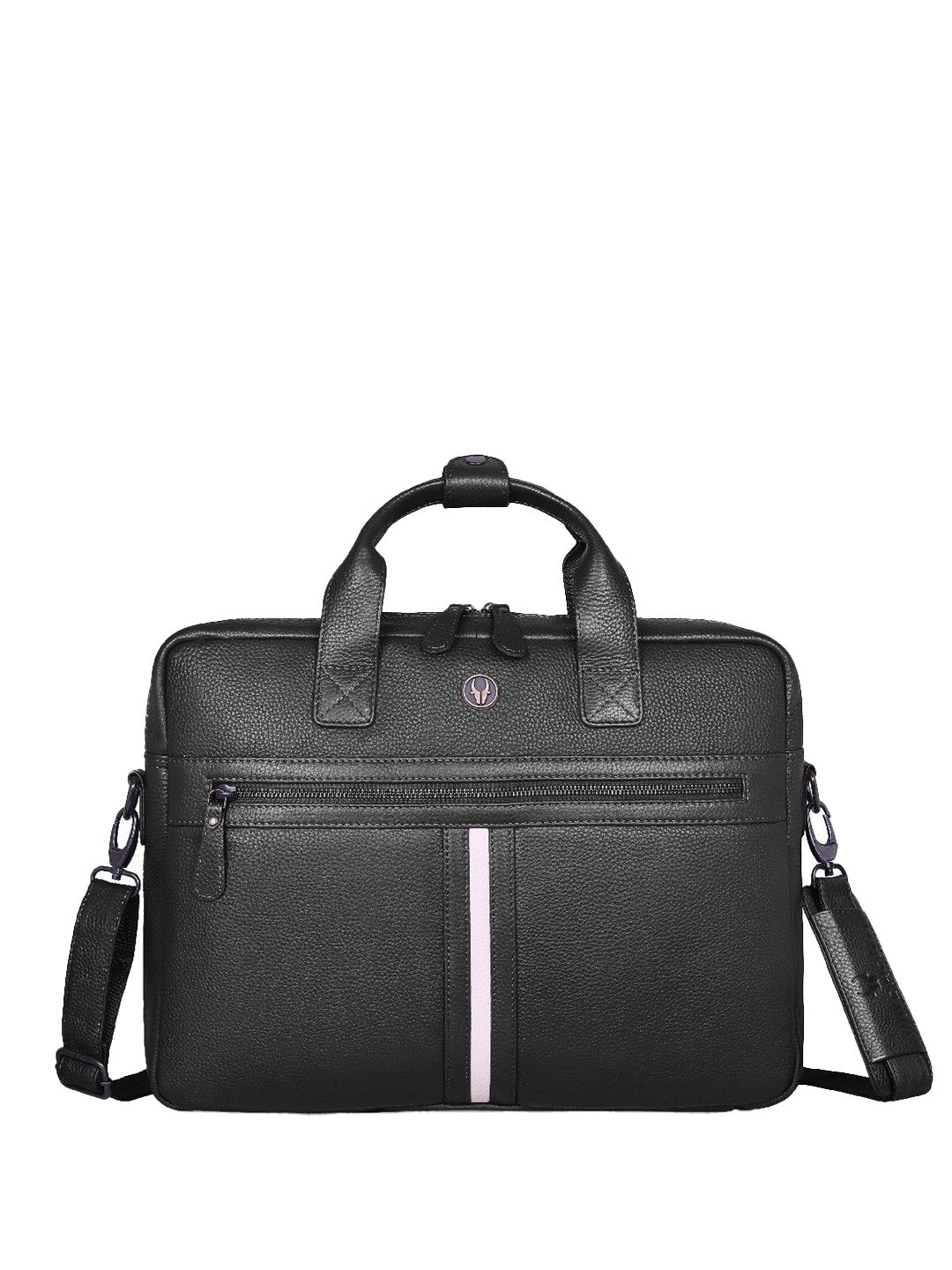 WildHorn Textured Leather Laptop Bag-picture-23