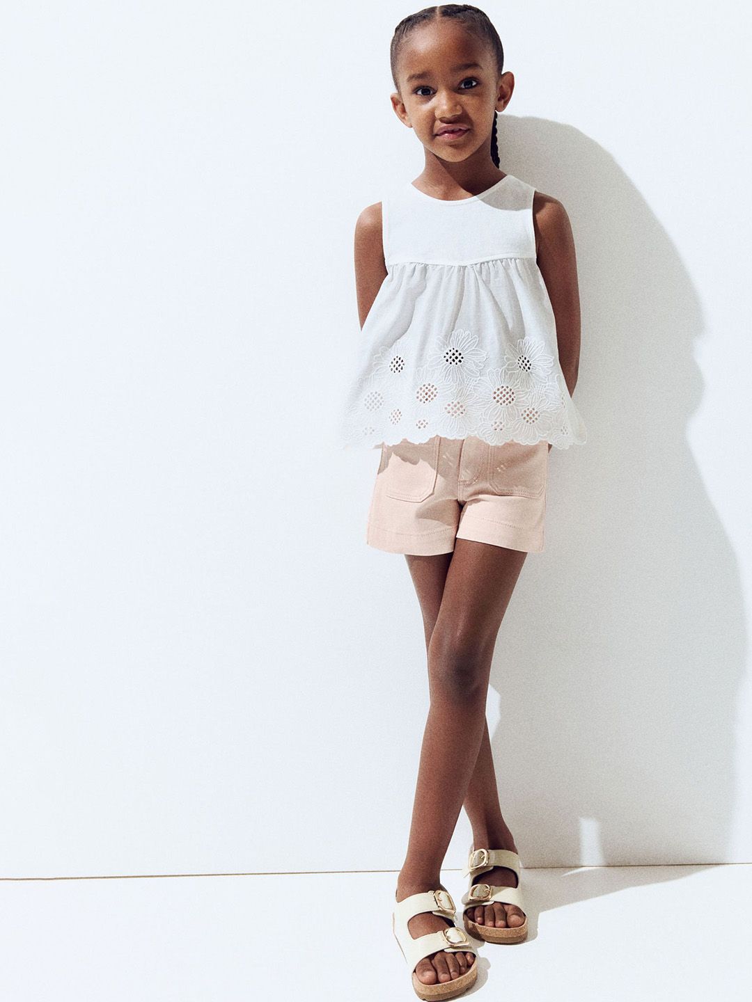 H&M Cotton Twill Shorts-picture-21