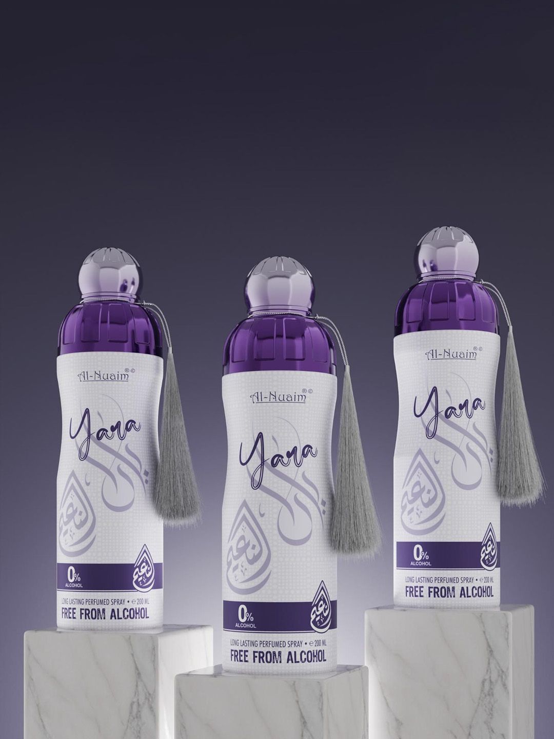 Al-Nuaim Yara Long Lasting Perfumed Spray - 200 ml-picture-19