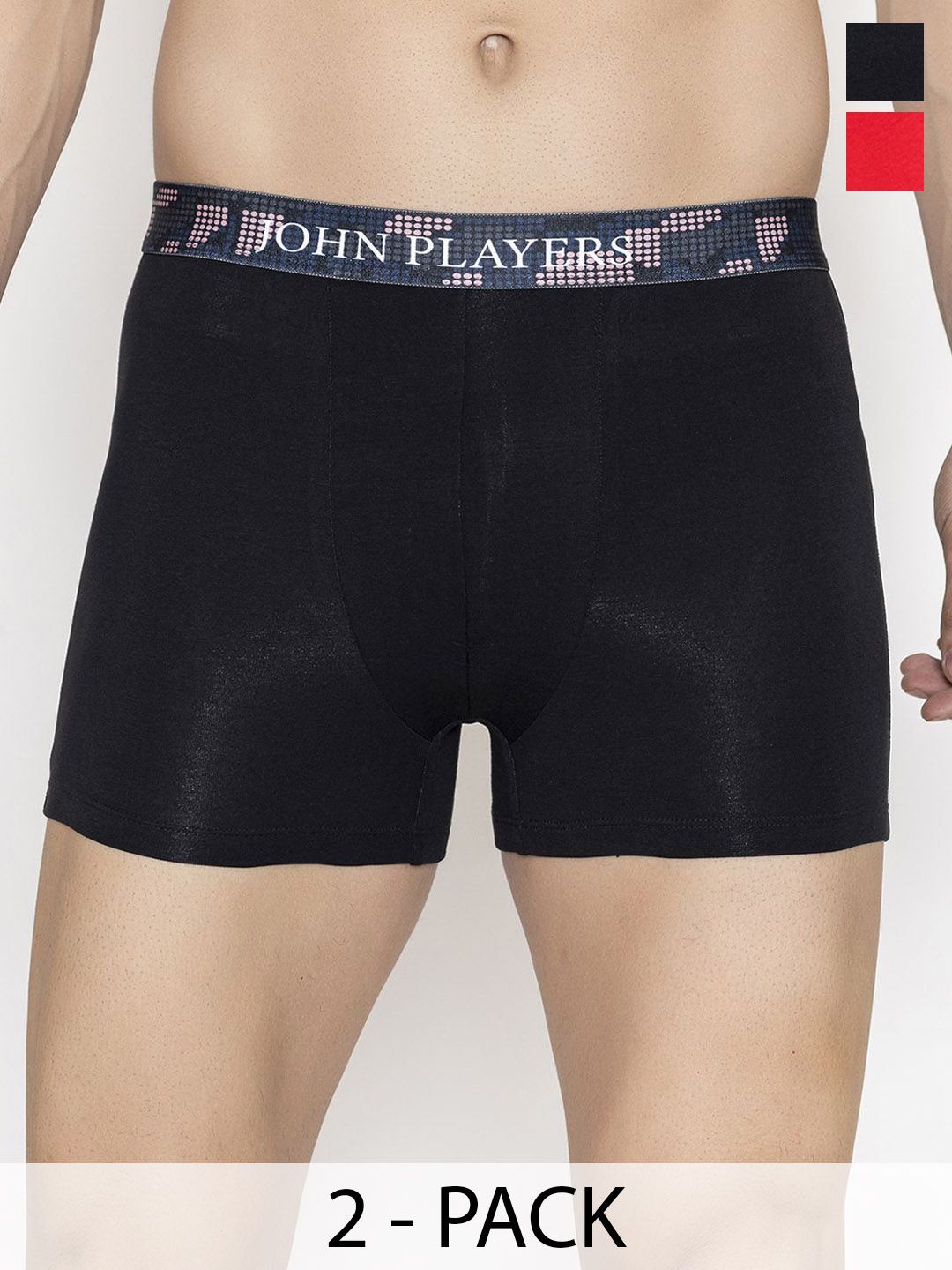 John Players Men Pack Of 2 Cotton Long Trunks JTK064C02S-picture-31