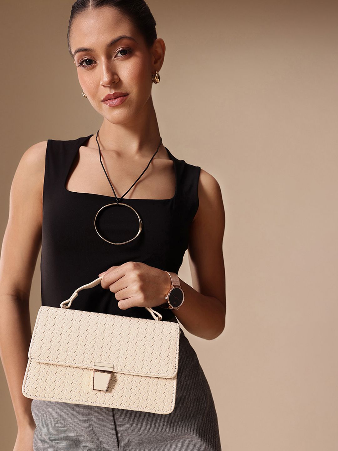 Chemistry Textured Structured Satchel-picture-24