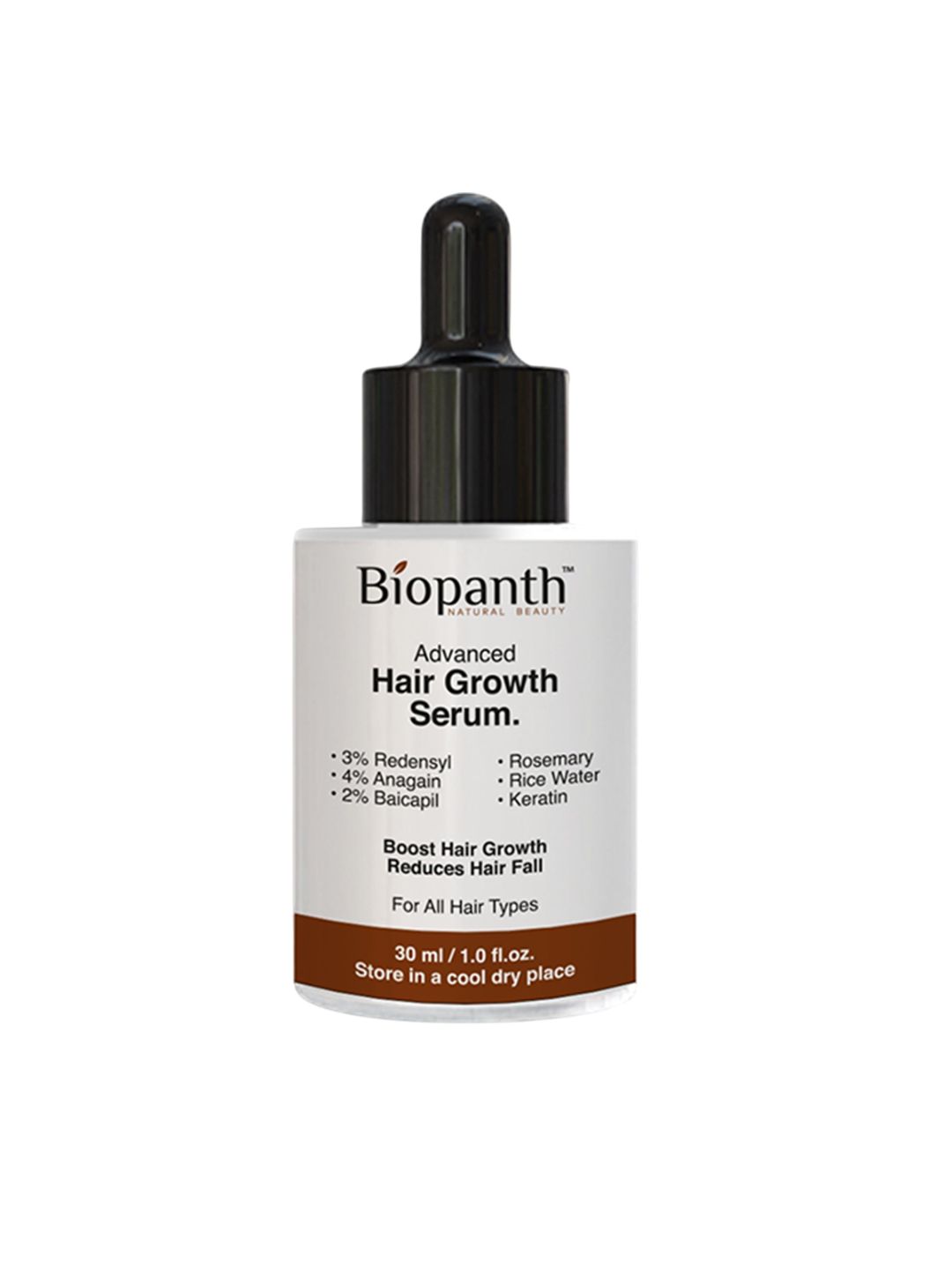 BIOPANTH Advanced Hair Growth Serum With 4% Anagain - 30 ml-picture-1