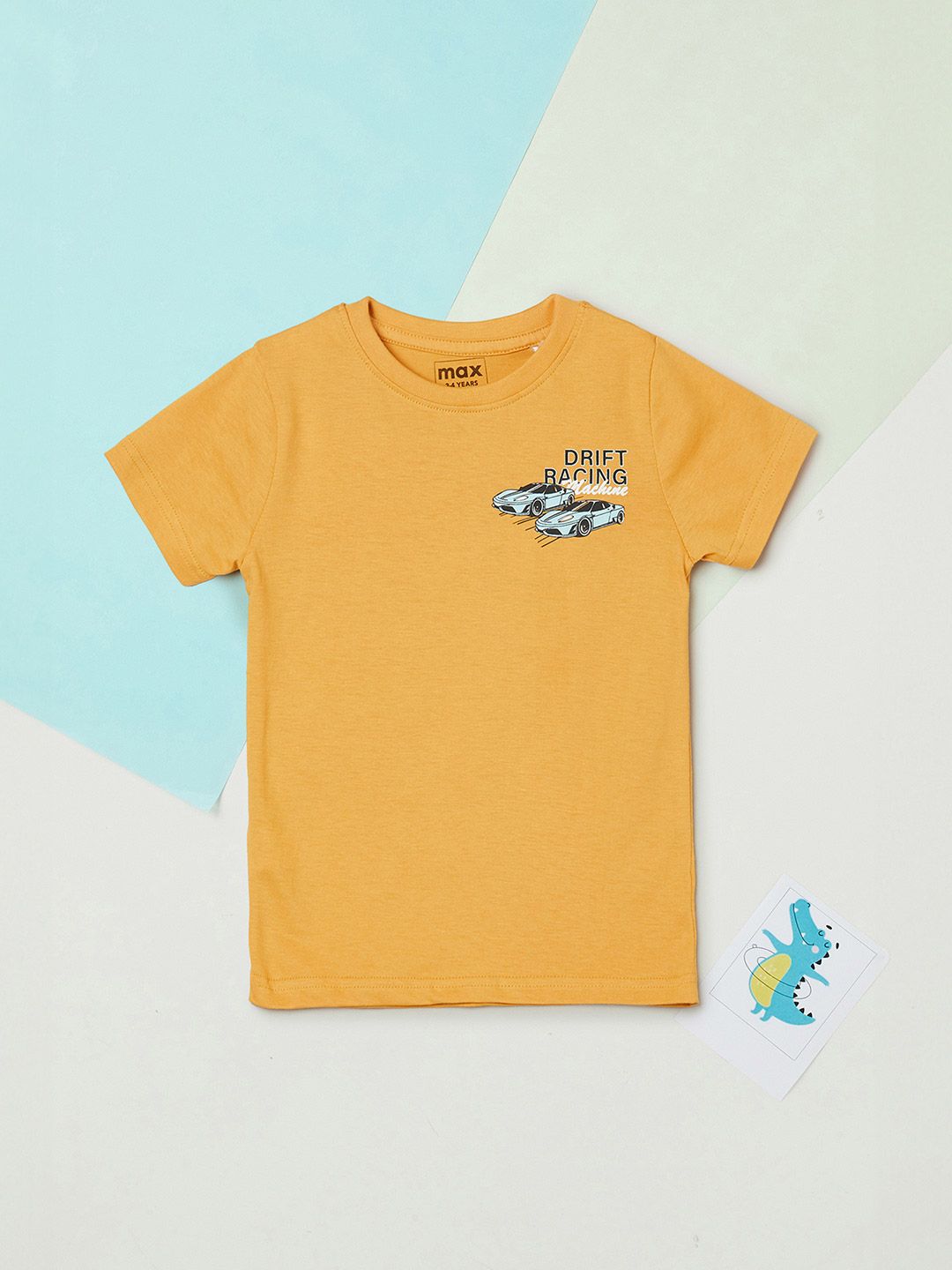 max Boys Graphic Printed Pure Cotton T-shirt-picture-36