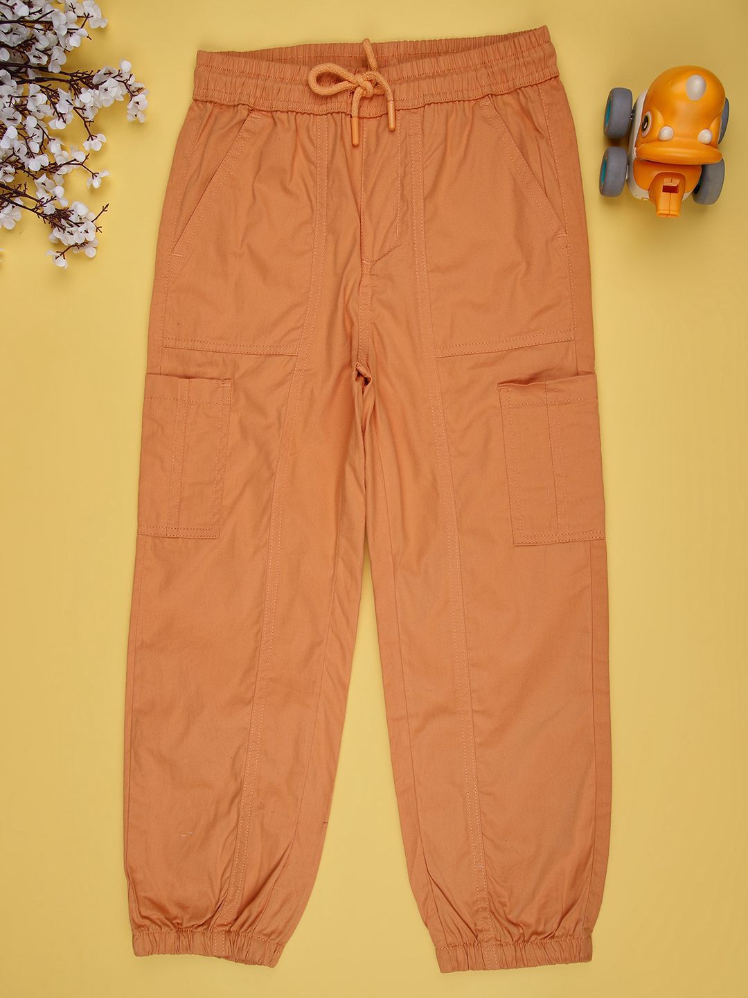 V-Mart Boys Jogger Mid-Rise Cotton Cargos-picture-34