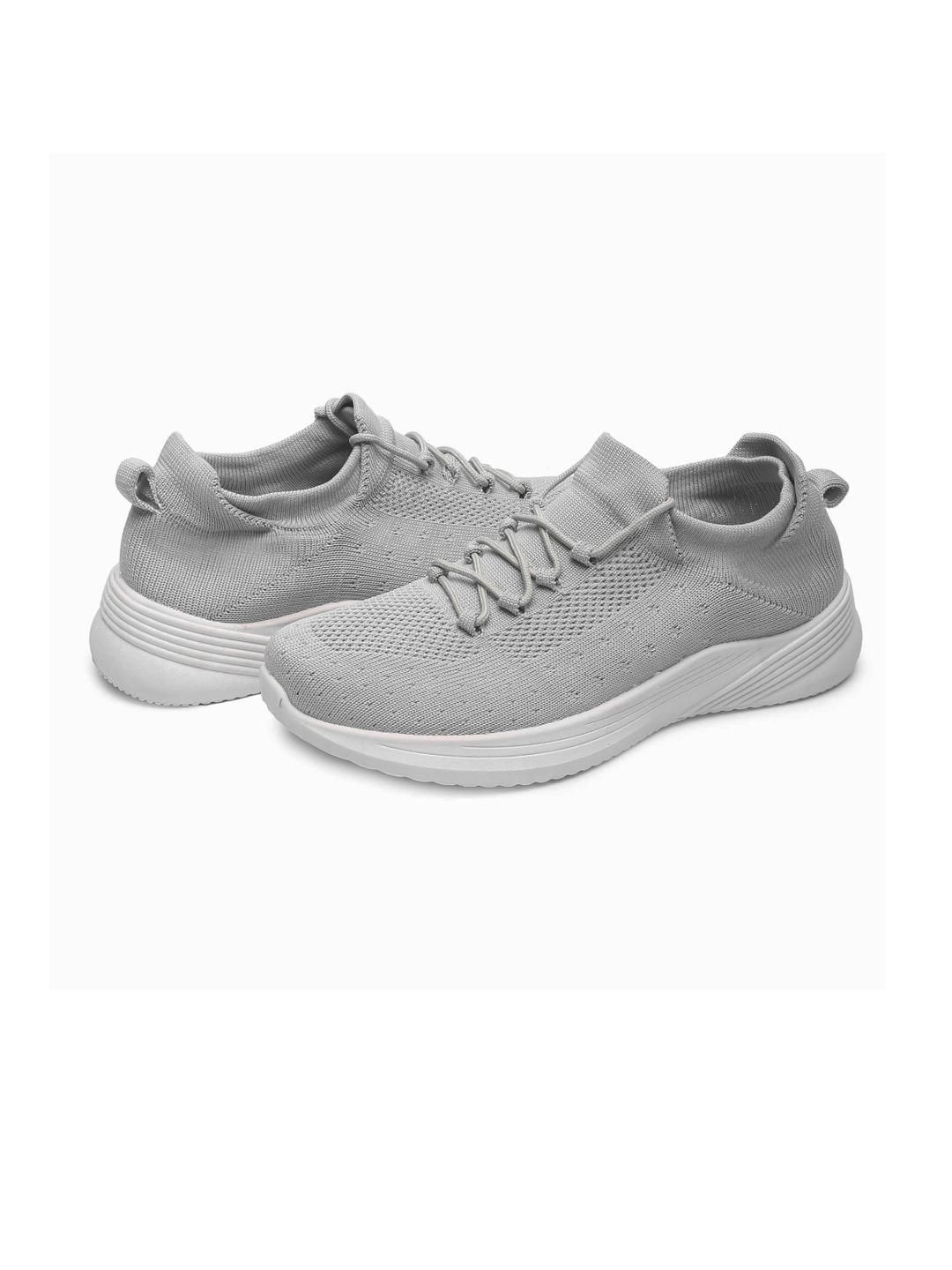 FUEL Women Grey Mesh Running Non-Marking Shoes-image-26