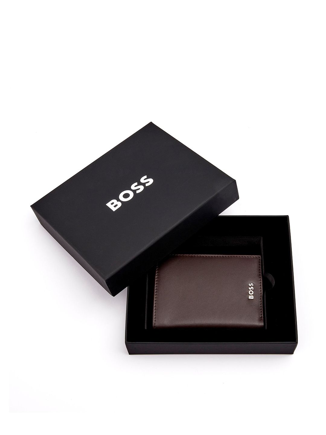 Hugo Boss Unisex Leather Two Fold Wallet-picture-56