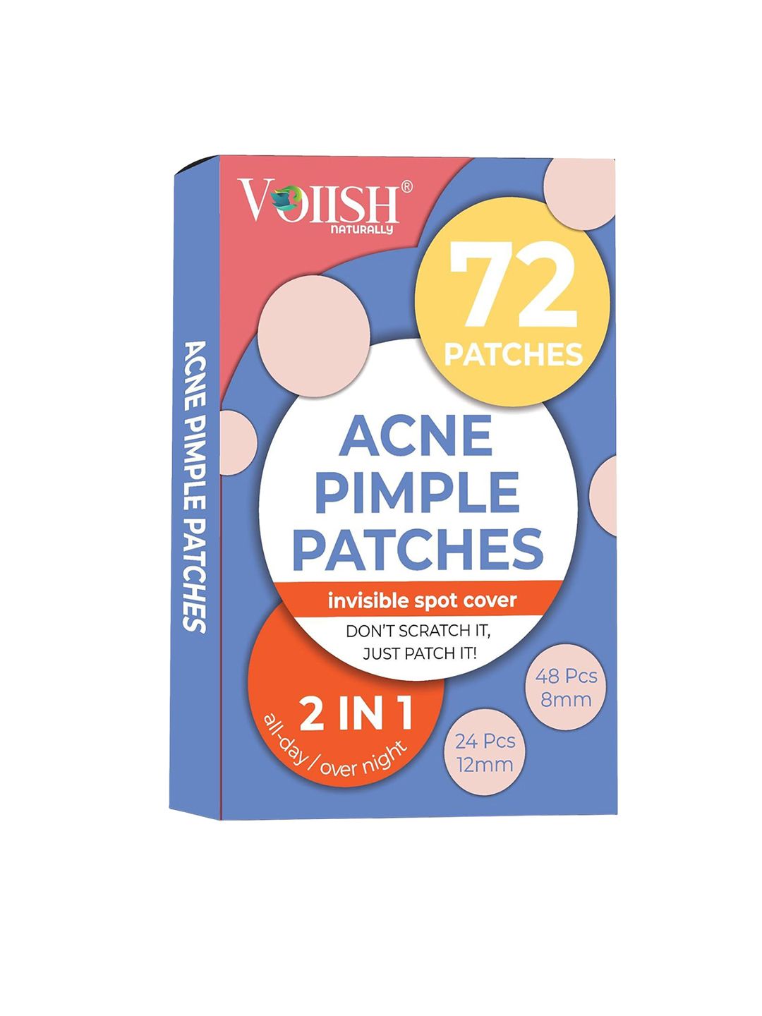 Voiish Acne Pimple Patches - 72Pcs-picture-28