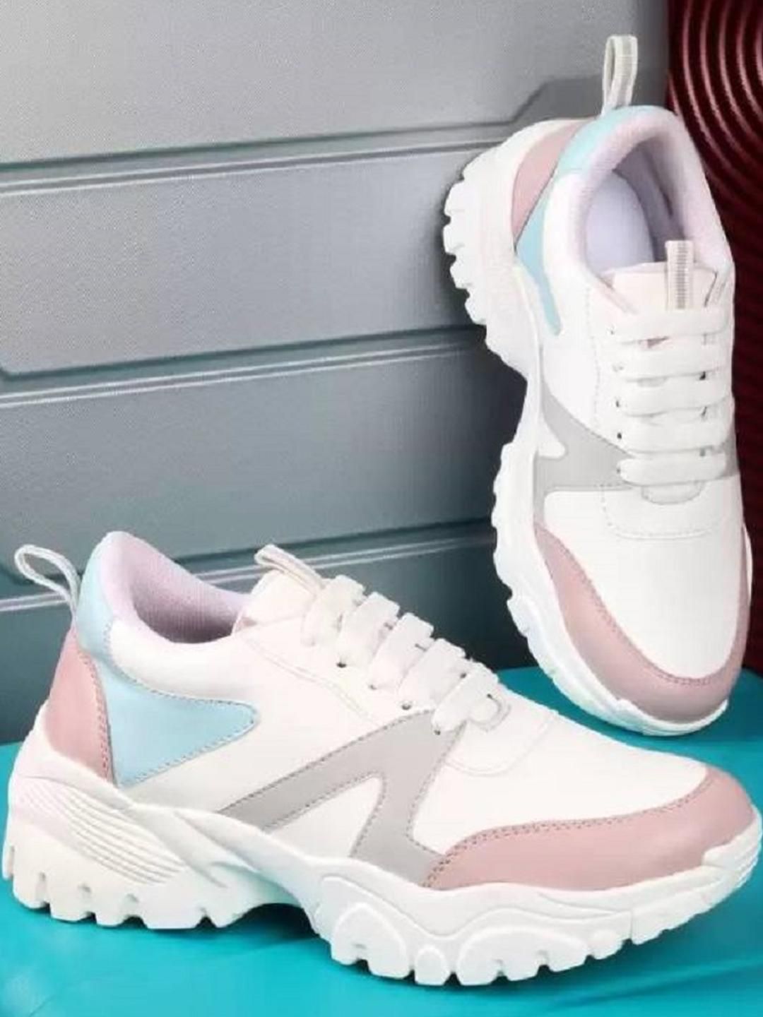 Shozie Women Synthetic Lace-Up Sneakers-picture-35