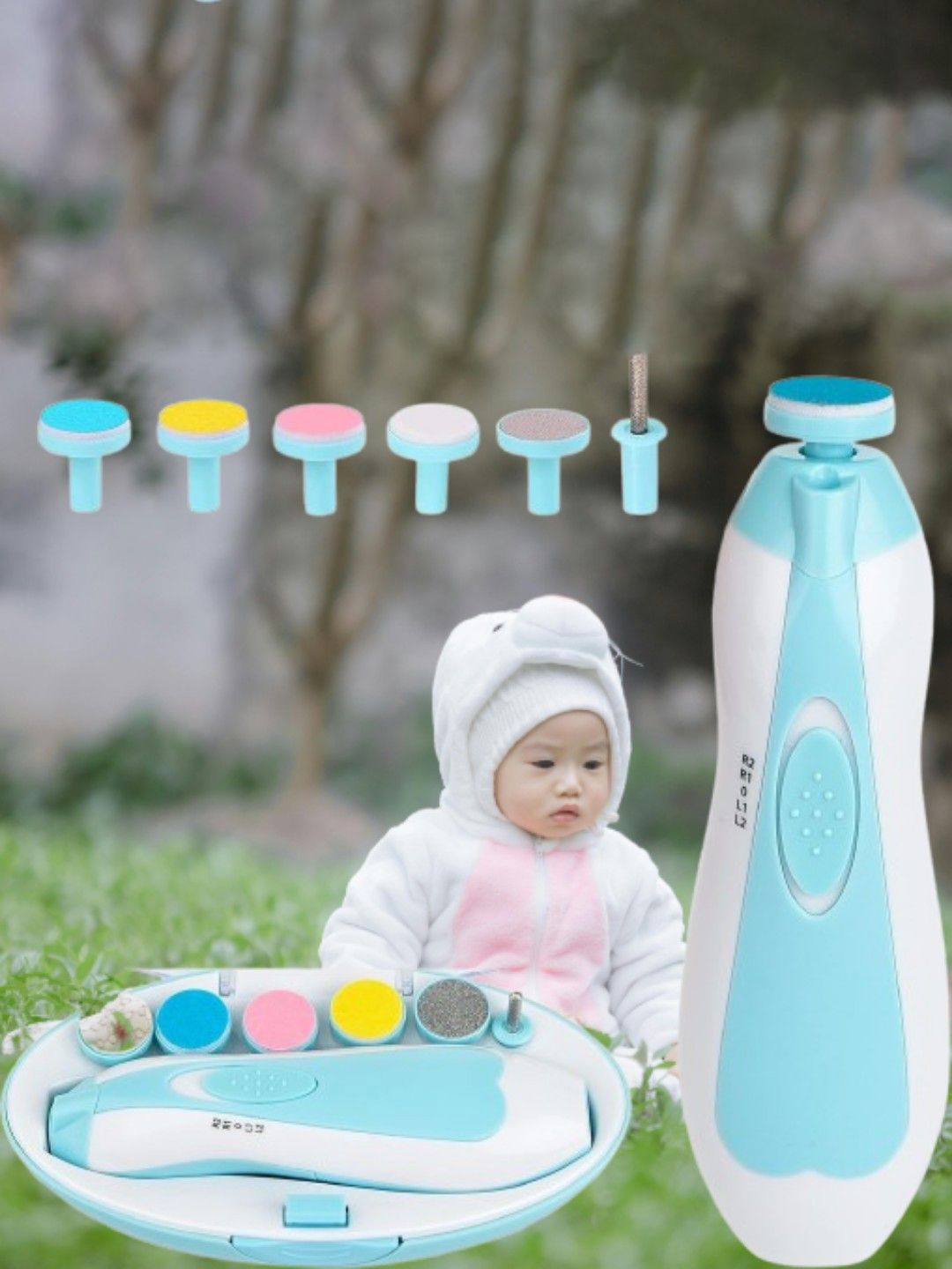 Credebs New Baby Nail File Electric Trimmer-picture-30