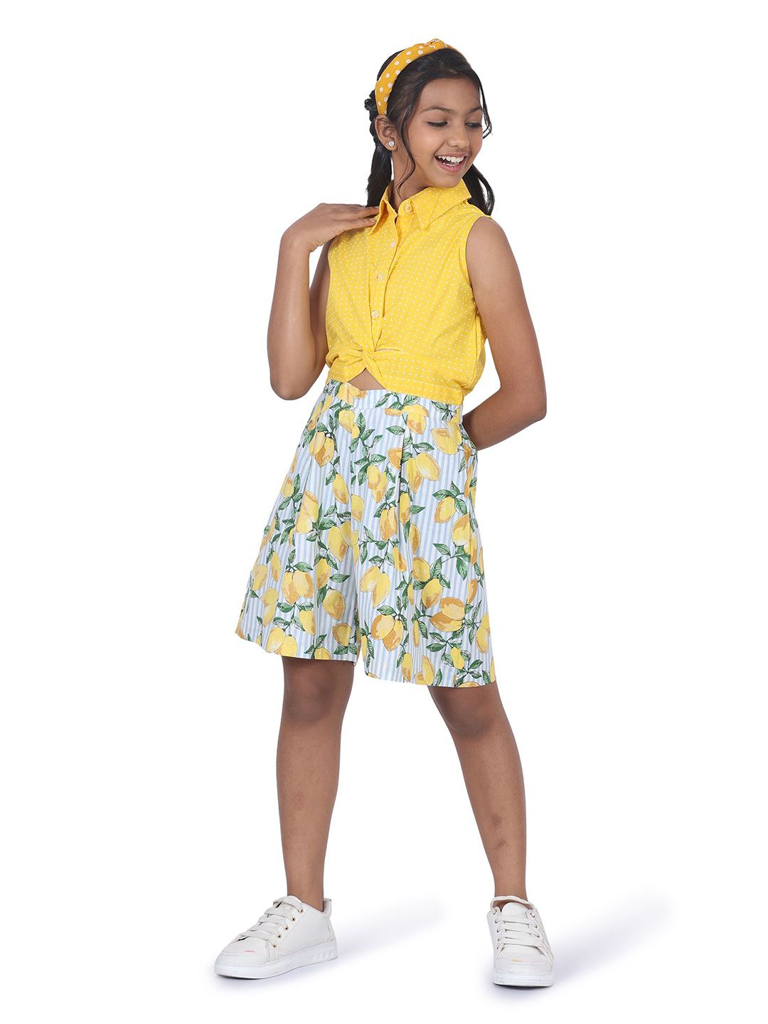 SILK SPARROW Girls Printed Jumpsuit-picture-22