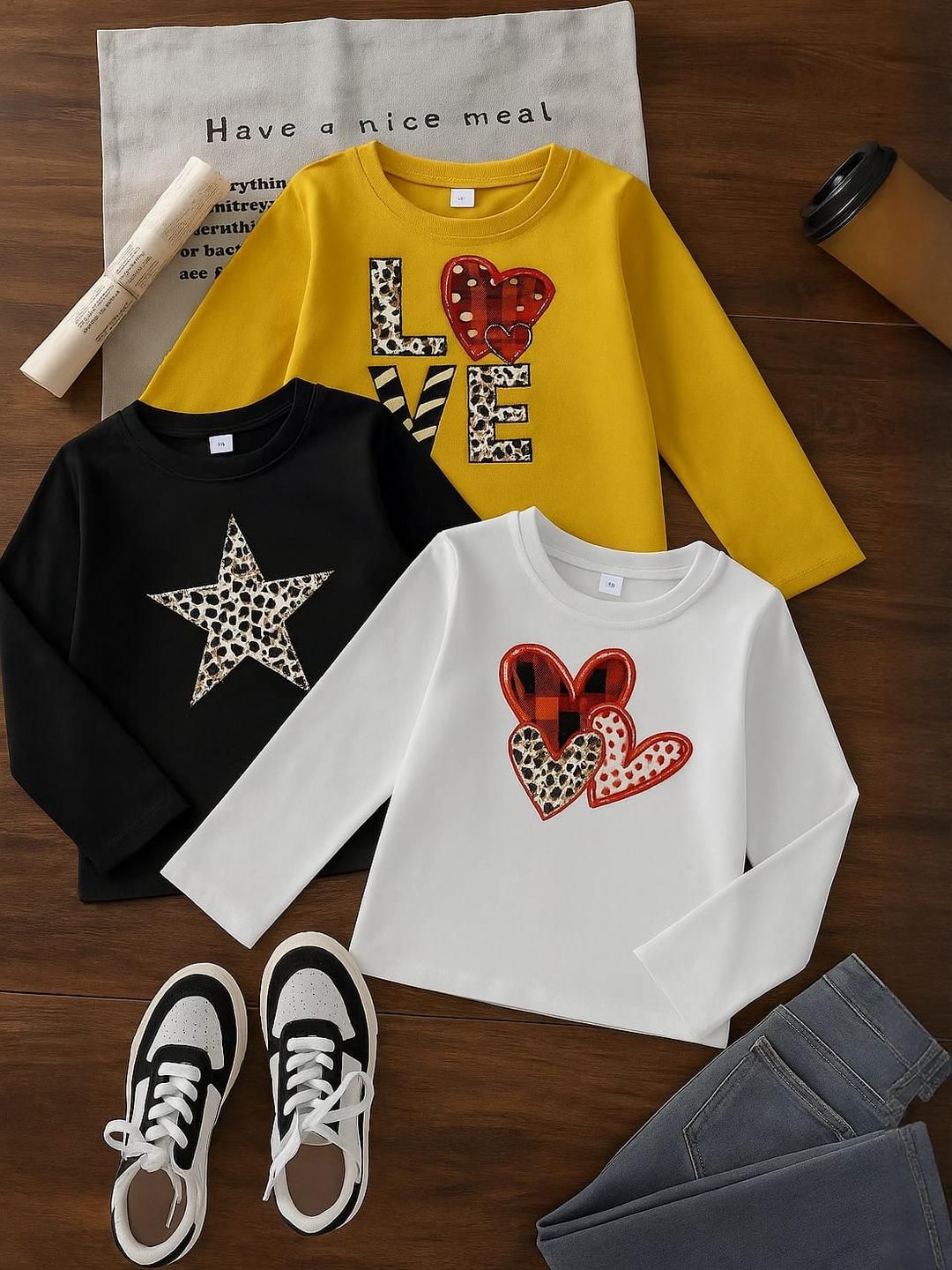 DAMN GUD DG Kids-Unisex Black Cotton Tshirts-picture-22