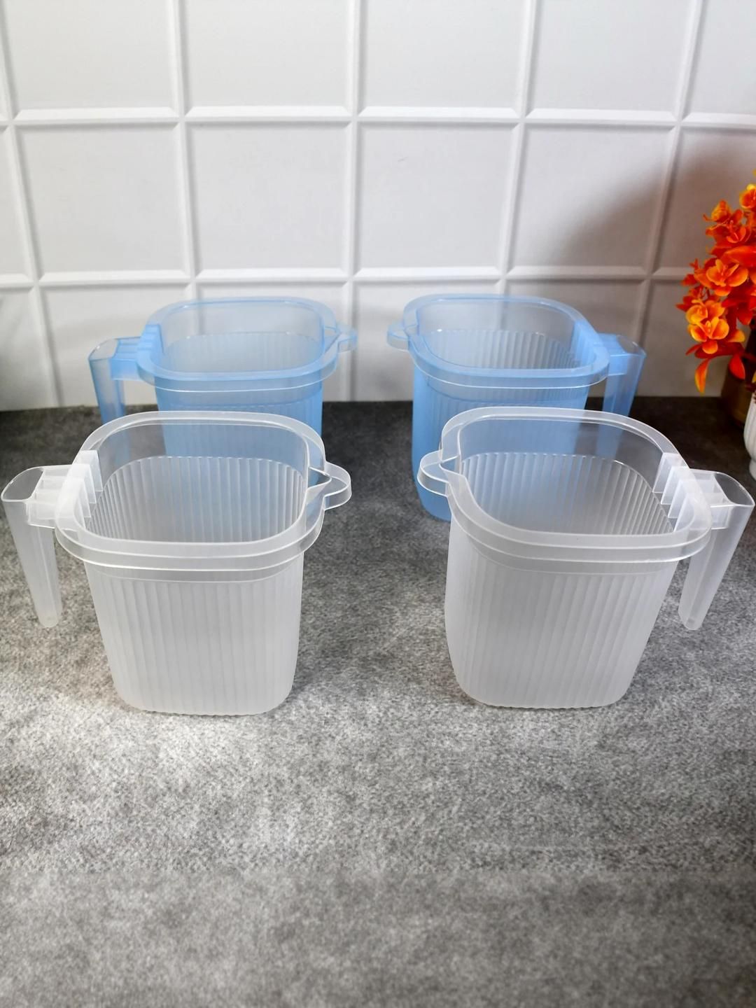 DeoDap Transparent Bathroom Water Mug-picture-39