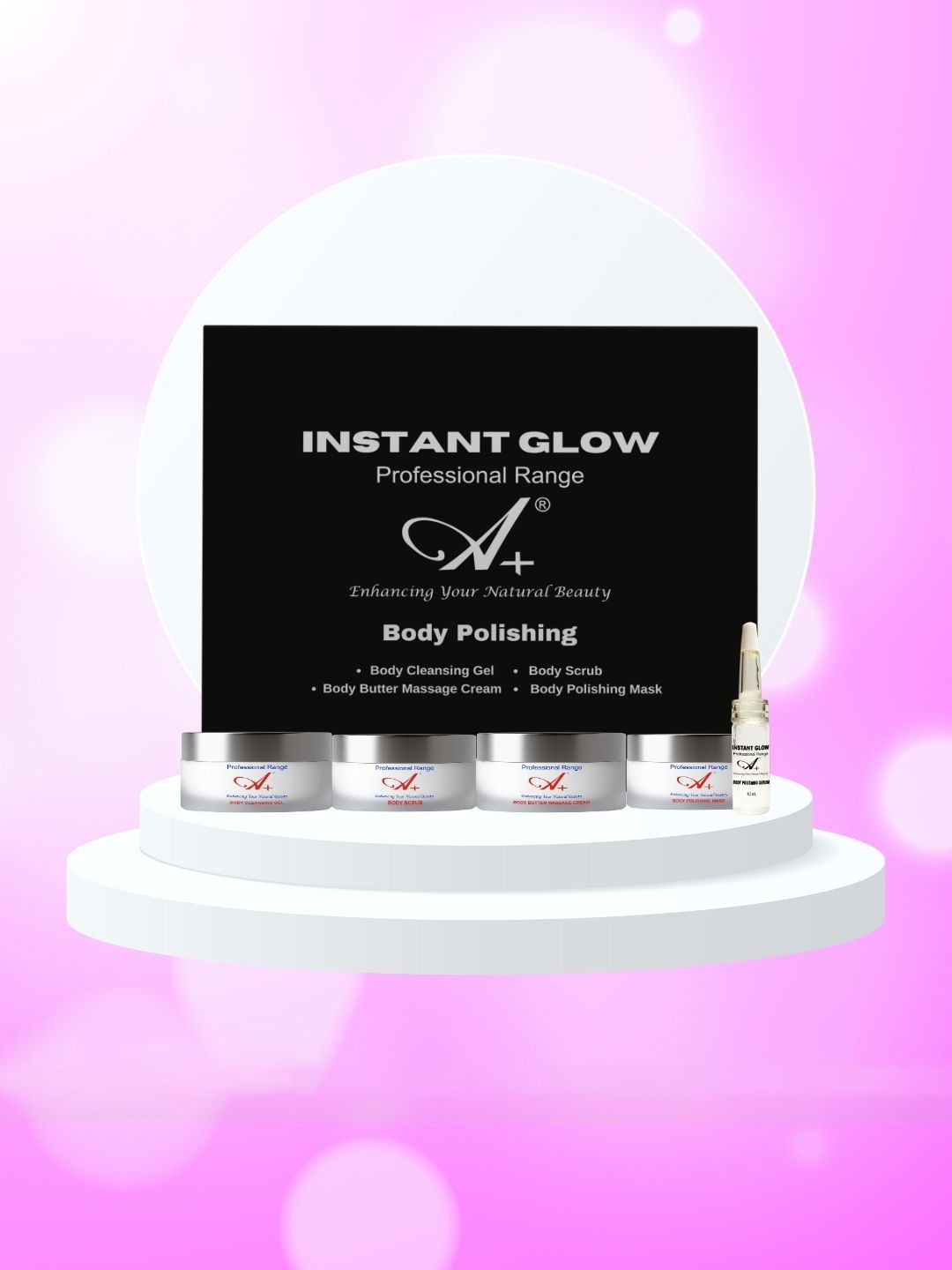 A+ Professional Range Set Of 5 Polishing Gel, Body Scrub, Massage Cream & Polishing Mask-picture-26