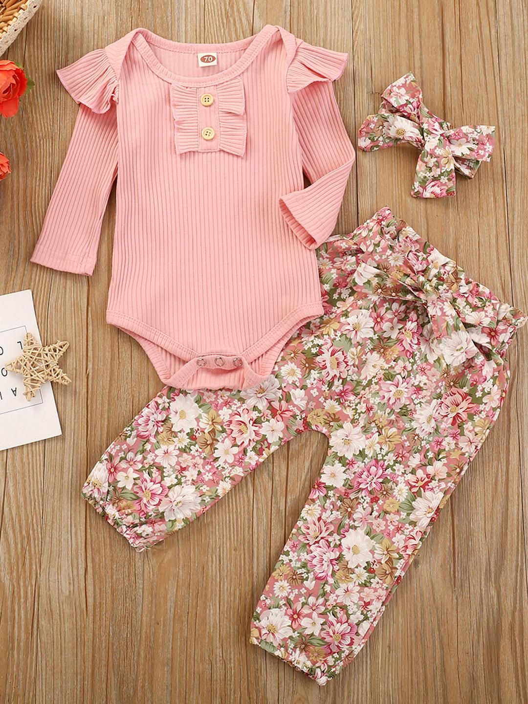 YK Kids-Girls Pink Co-Ords-picture-19