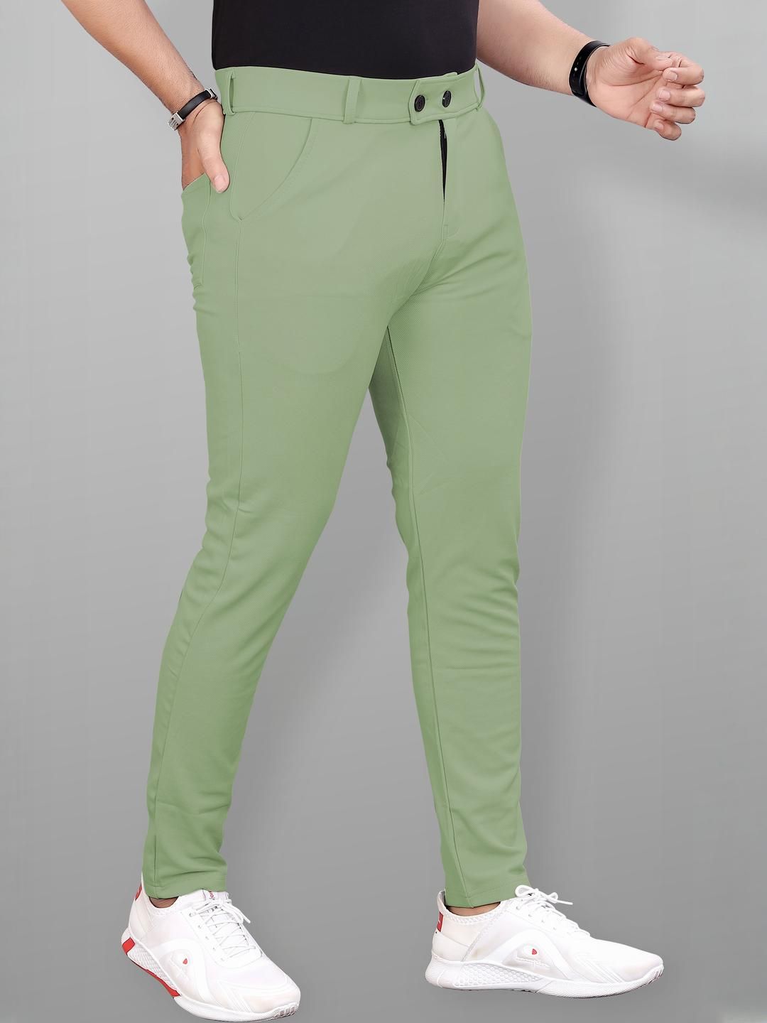 COMBRAIDED Men Mid Rise Regular Trousers-picture-56