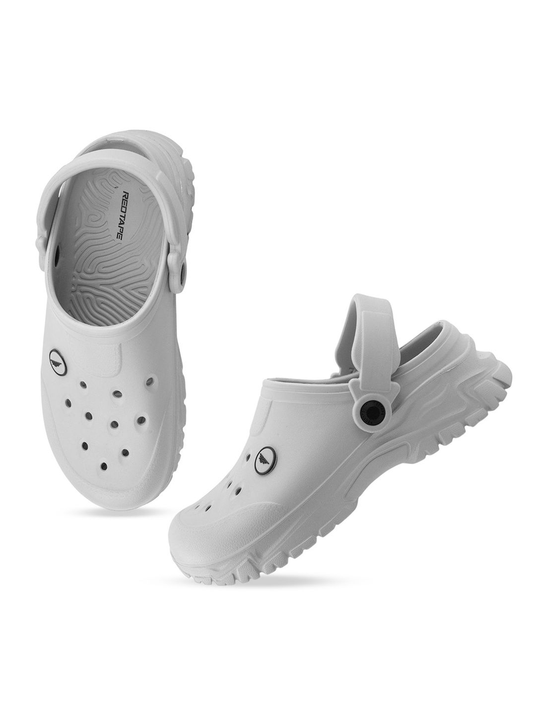 Red Tape Men Solid Comfort Casual Clog-picture-57