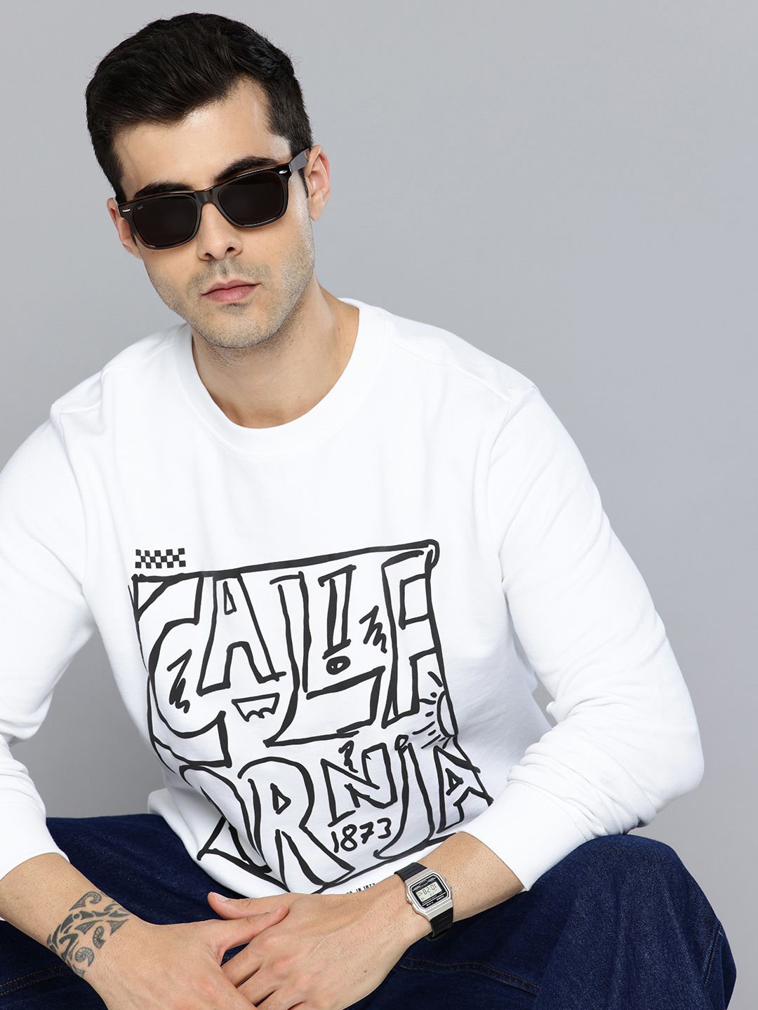 Levis Typography Printed Pure Cotton Sweatshirt-picture-14