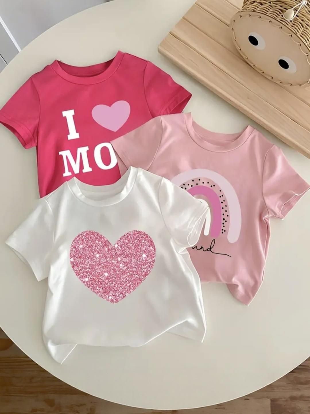 DAMN GUD DG Kids-Unisex Black Cotton Tshirts