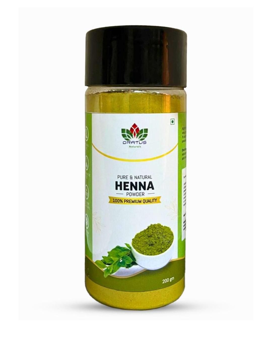 Gratus Naturals Henna Powder for Hair 200g-picture-10