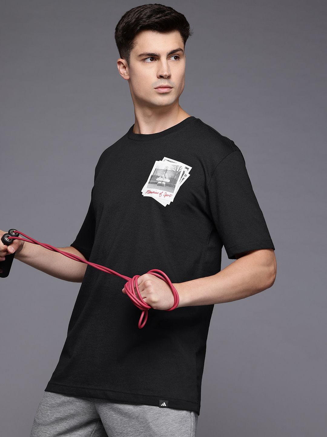 ADIDAS Photo Print Pure Cotton T-shirt-picture-35