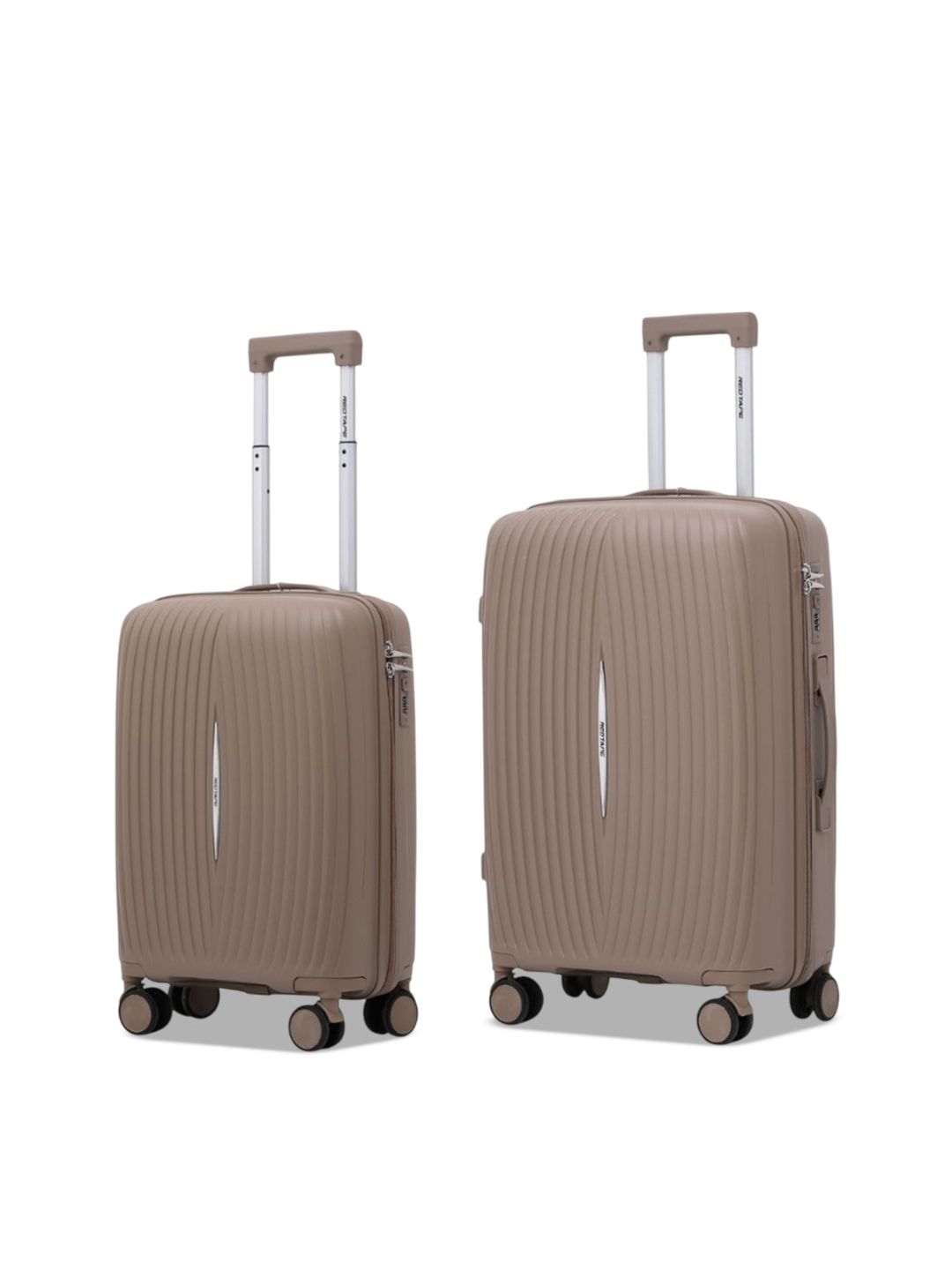 Red Tape Set Of 2 Textured Hard-Sided Trolley Bags-picture-19