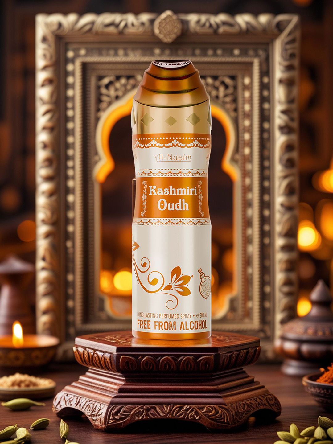 Al-Nuaim Men Set Of 4 Kashmiri Oudh Deodorant- 200 ml Each-picture-25
