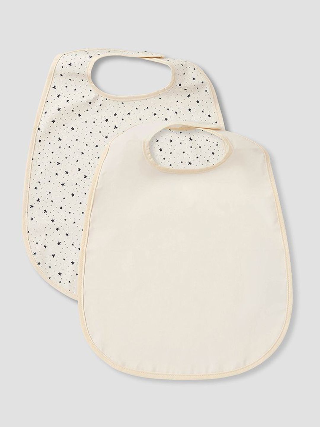 Juniors by Babyshop Infant Girls Pack Of 2 Printed Bibs-picture-56