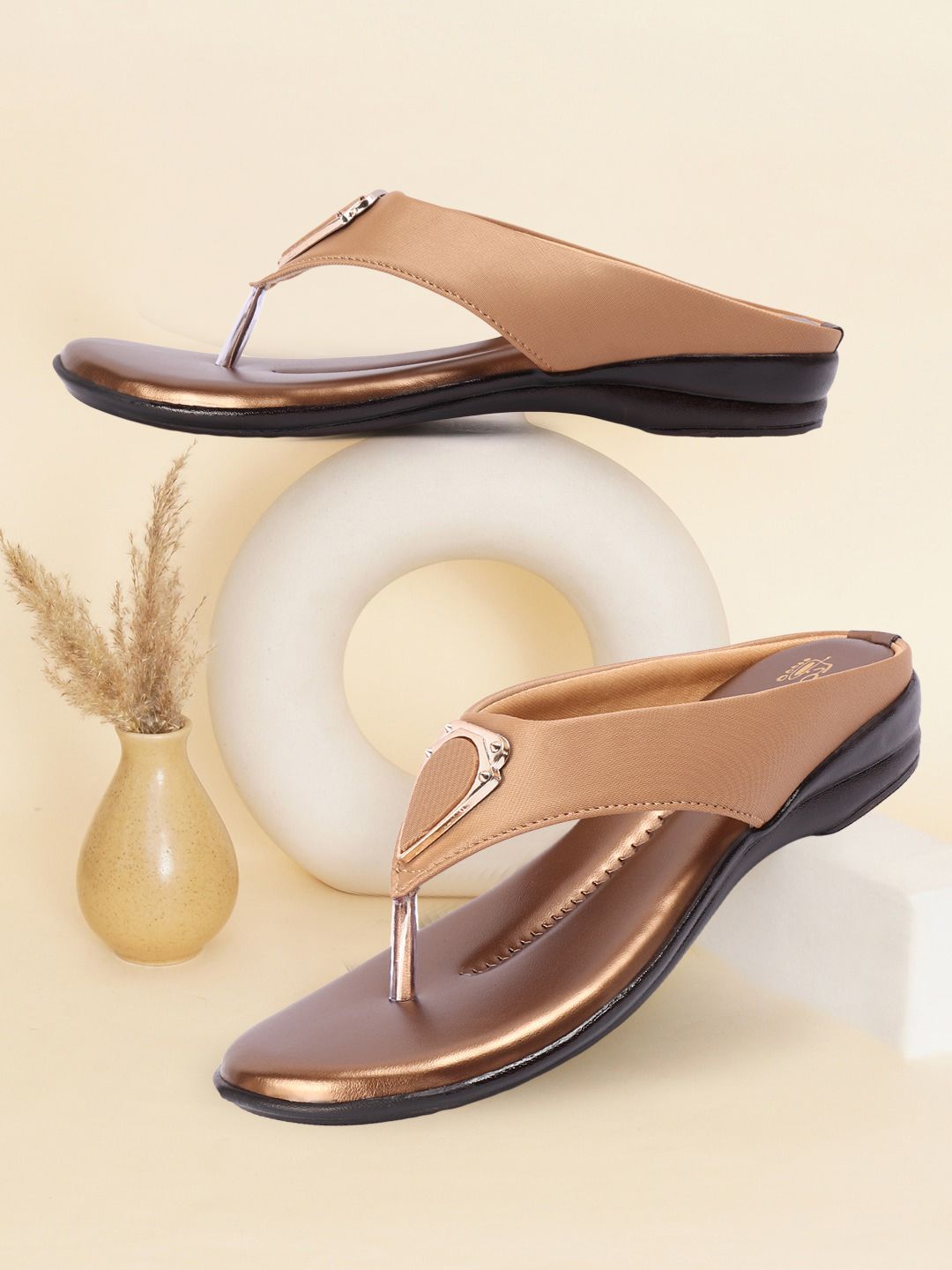 Picktoes Round Toe Platform Sandals-picture-13