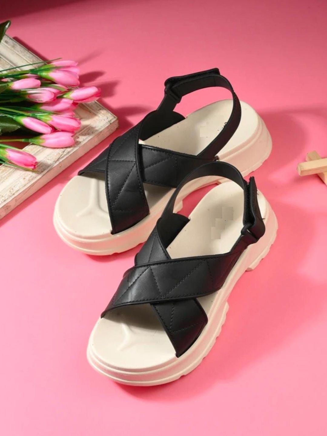 Deals4you Women Open Toe Casual Platform Sandals-picture-54