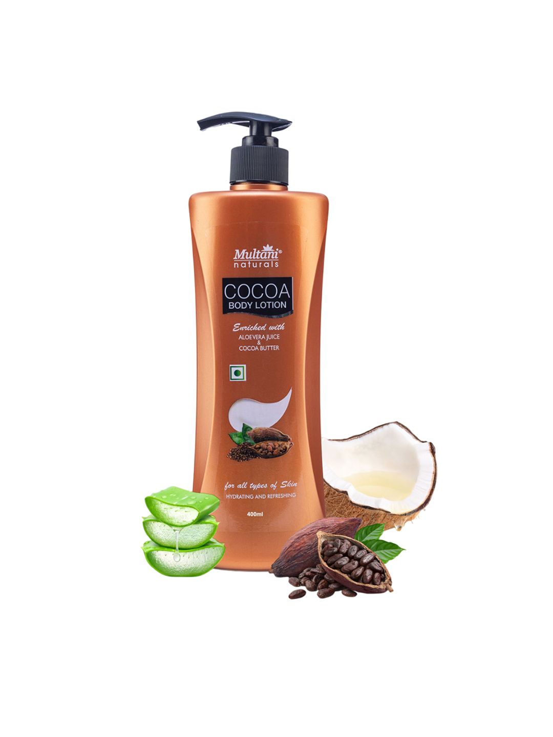 Multani Cocoa Body Lotion With Aloe Vera Juice - 400 ml-picture-20