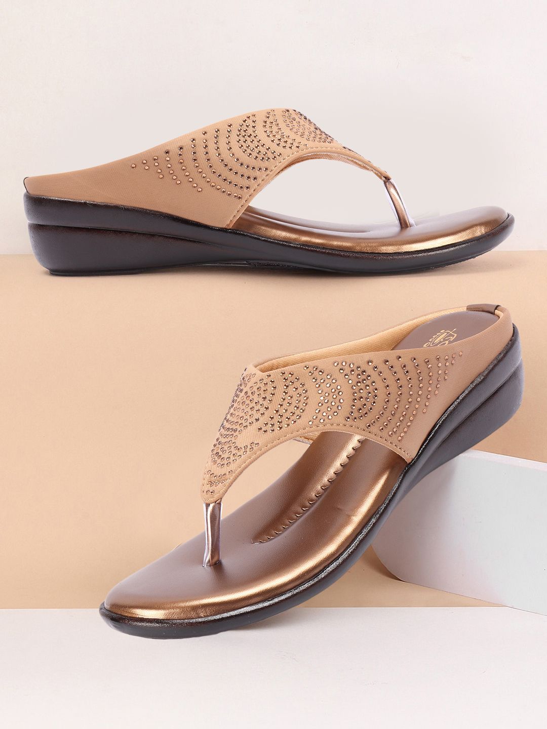 Picktoes Round Toe Platform Sandals-image-20