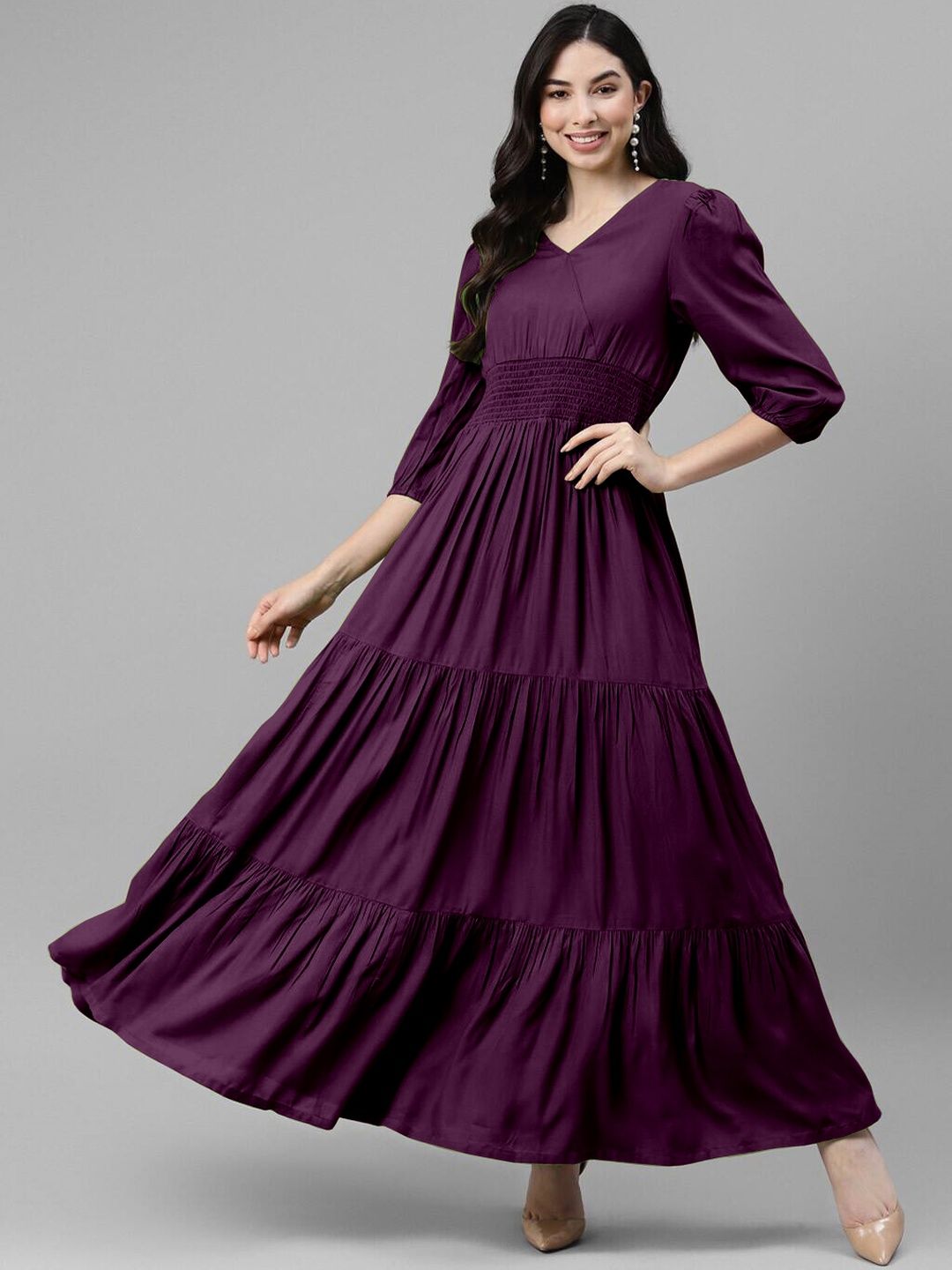 Jash Creation Women Crepe Anarkali Kurtas-picture-1