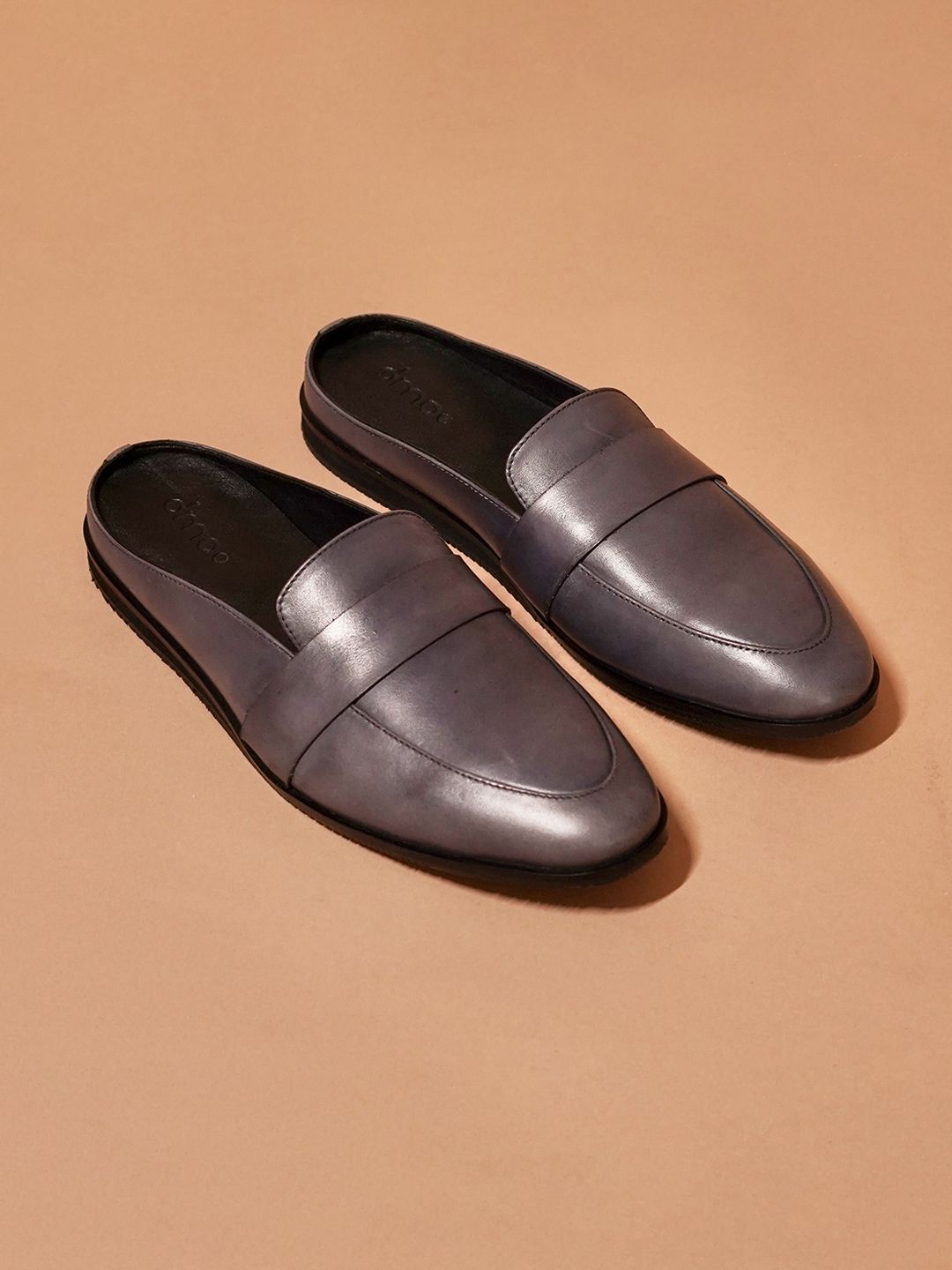 dmodot Men Round Toe Mules Flats-picture-24