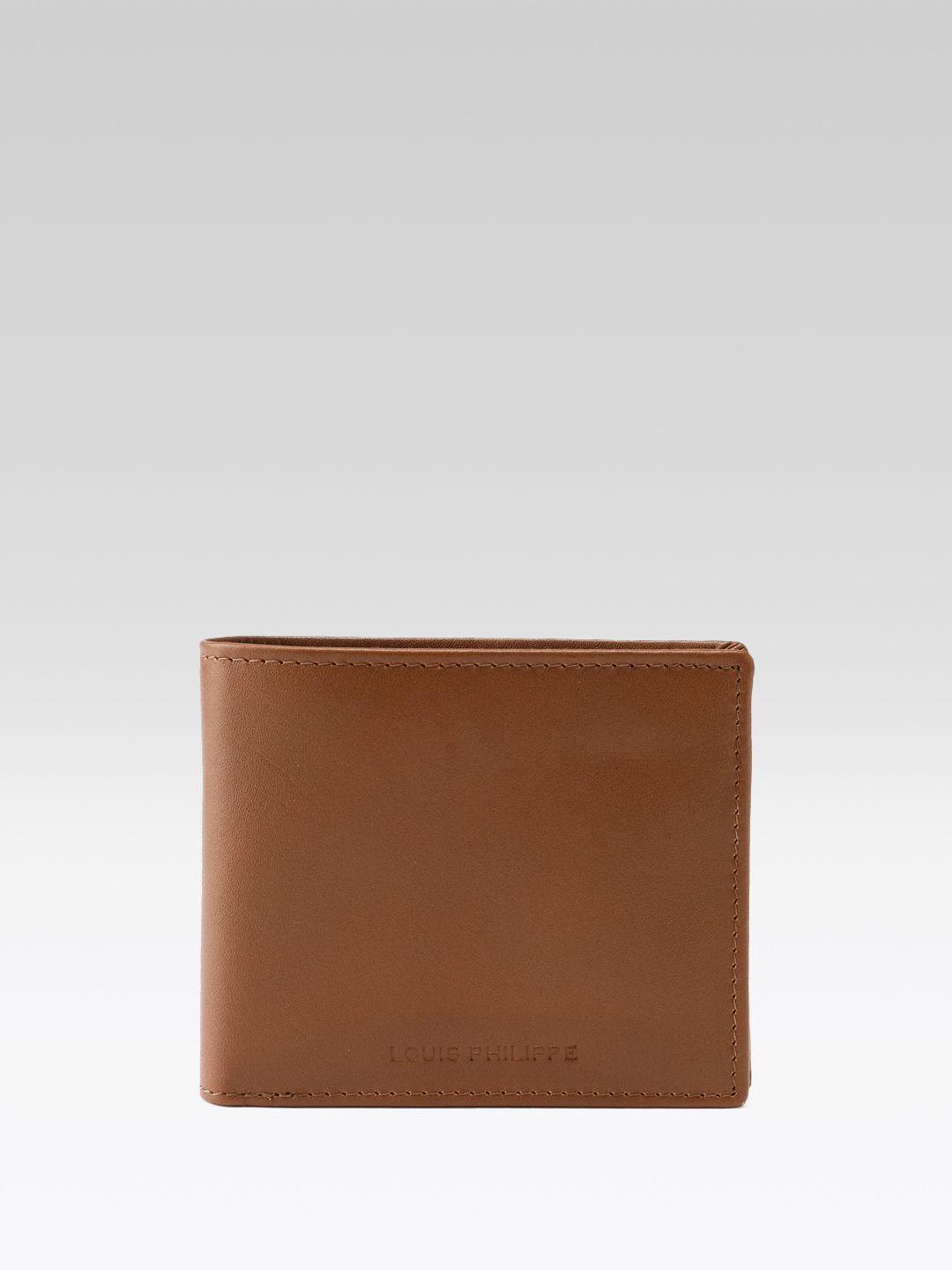 Louis Philippe Men Textured Leather Two Fold Wallet-picture-34