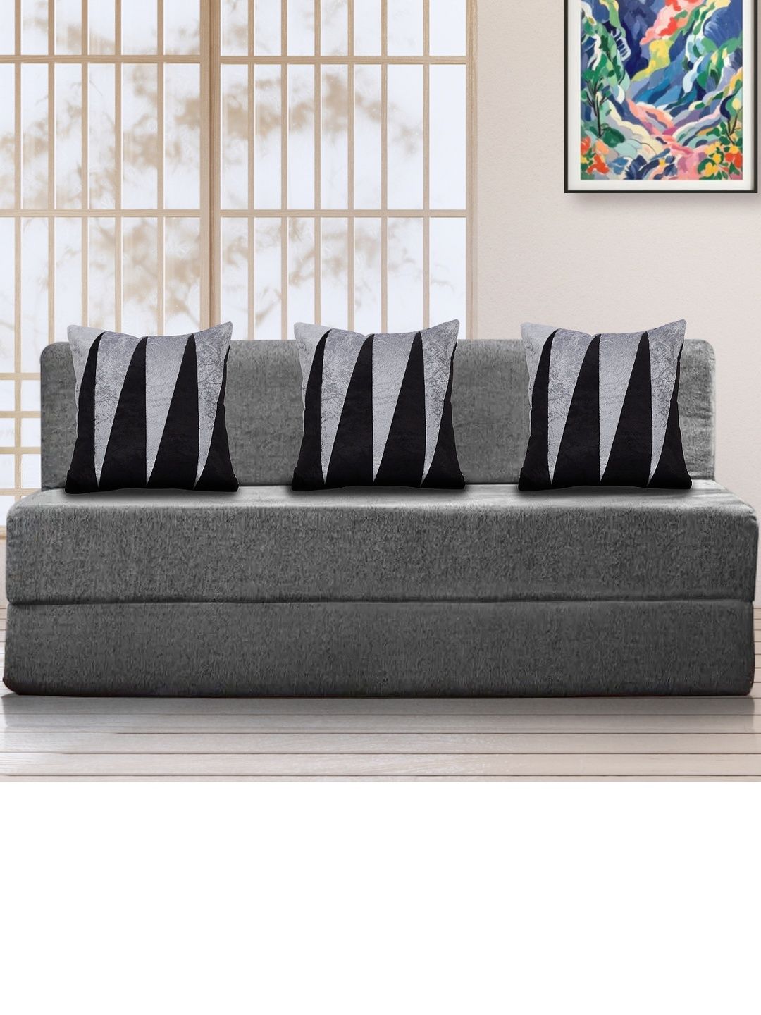 Clex Grey Inflatable Sofa and Bed