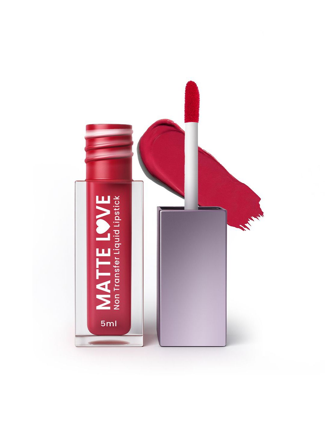 Hilary Rhoda Matte Love Non-Transfer Water-Proof Liquid Lipstick - 5ml - Love Maroon 23-picture-25