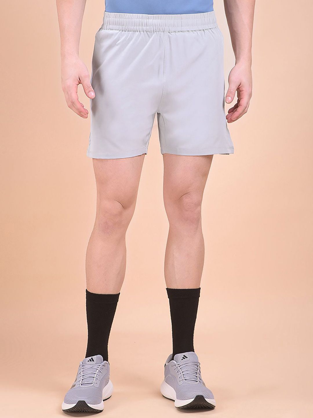 DCYPHR Men Mid-Rise Mono Flex Regular Fit Sports Shorts-picture-39