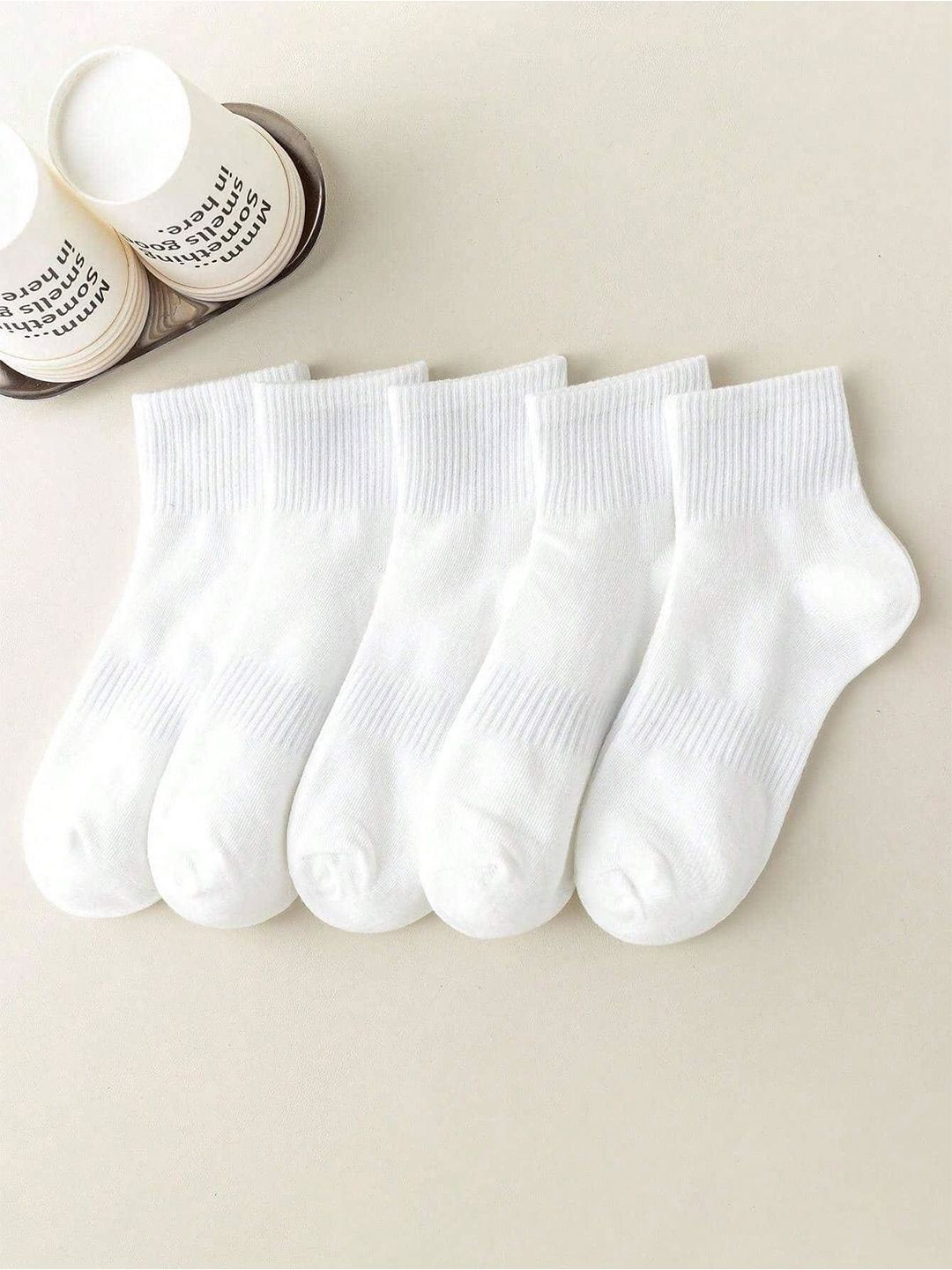 BAESD Pack Of 5 Ankle-Length Socks-picture-47
