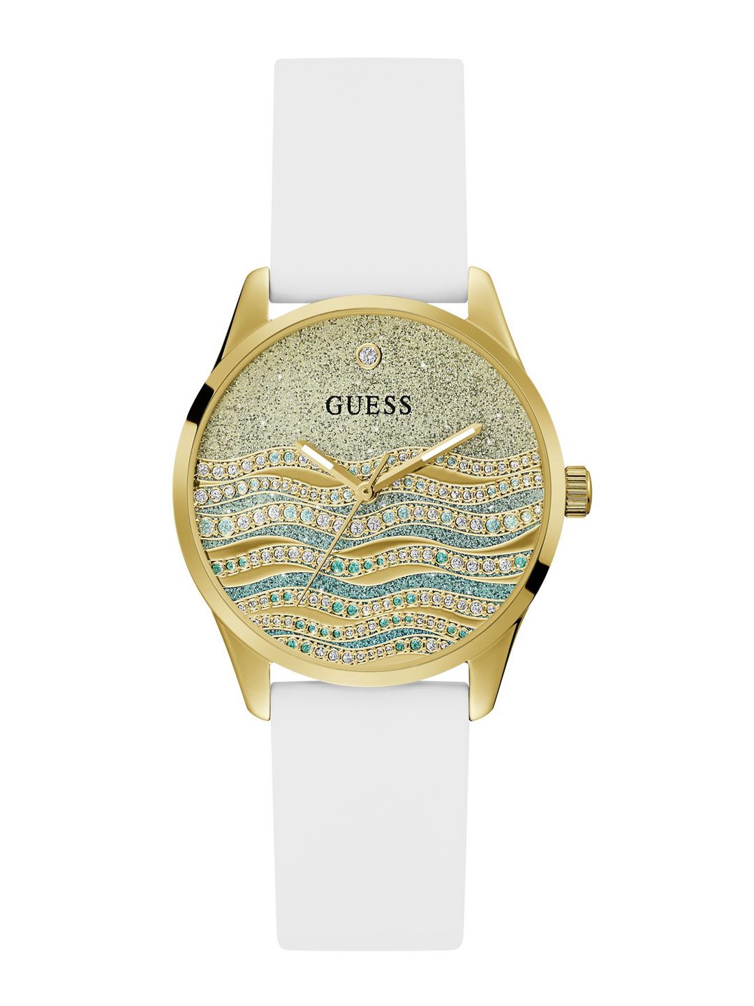 GUESS Women Embellished Dial & Straps Analogue Watch GW0858L1-image-39