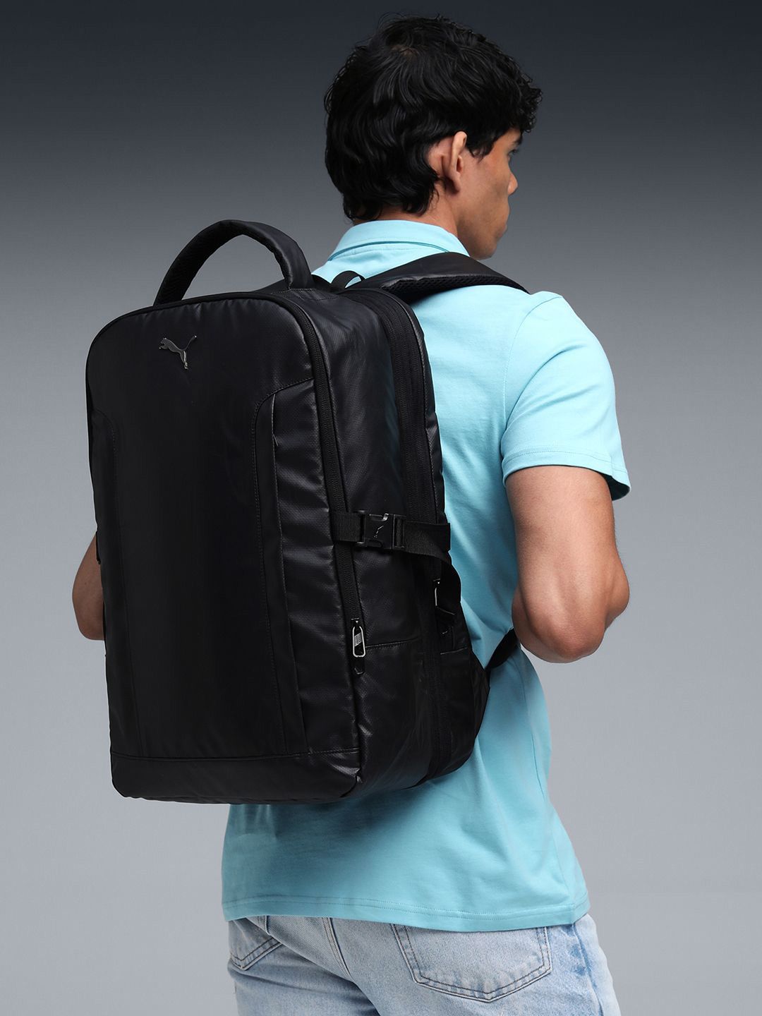 Puma Travel V1 Unisex Spacious Expandable Backpack-picture-42